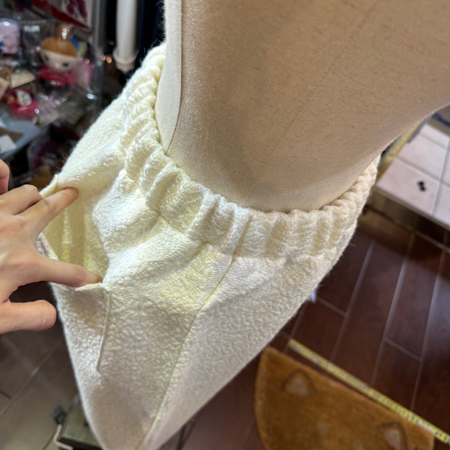 Yarra White Pants, made in Japan
