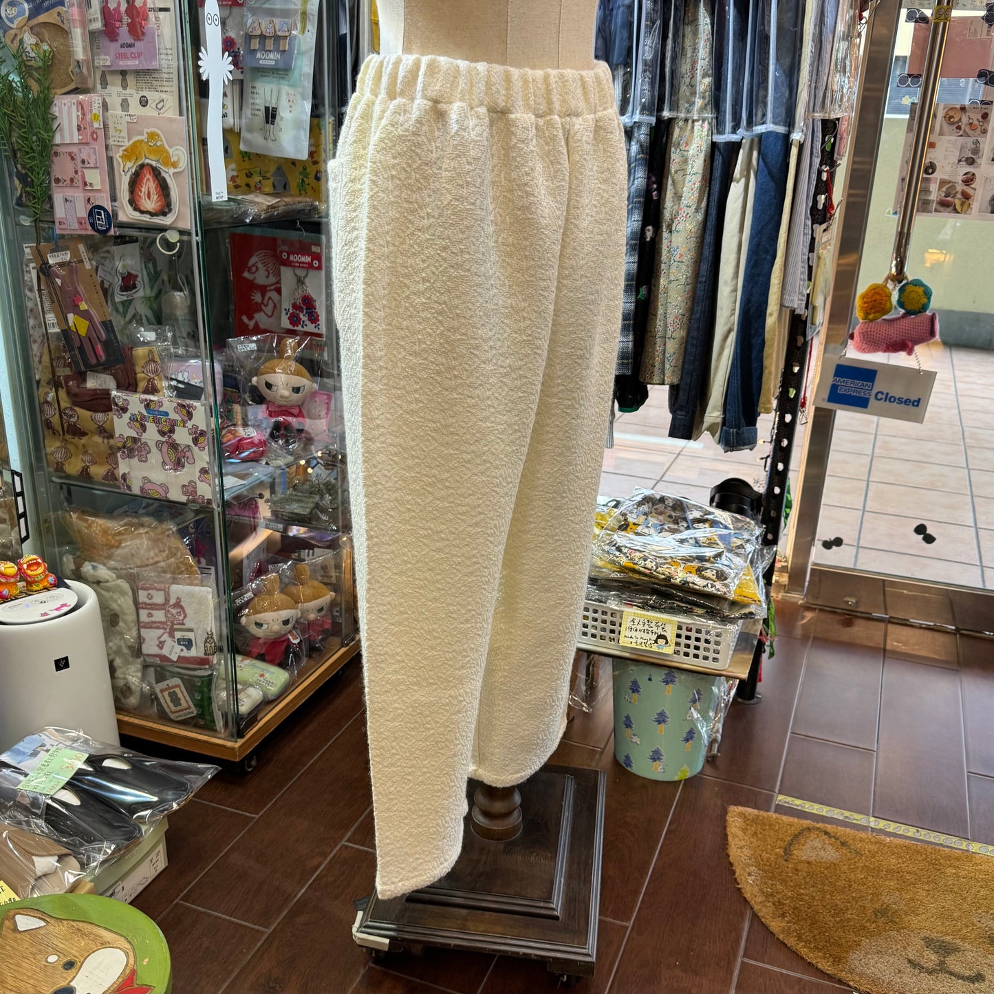 Yarra White Pants, made in Japan