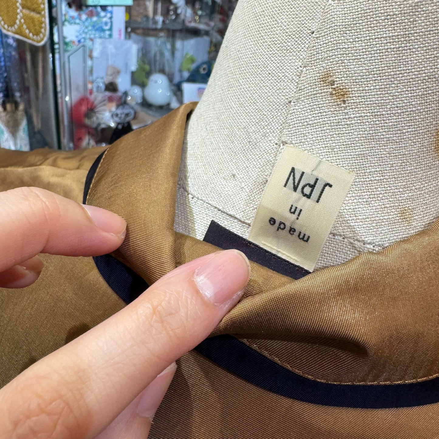 Rosier Brown Shirt, made in Japan