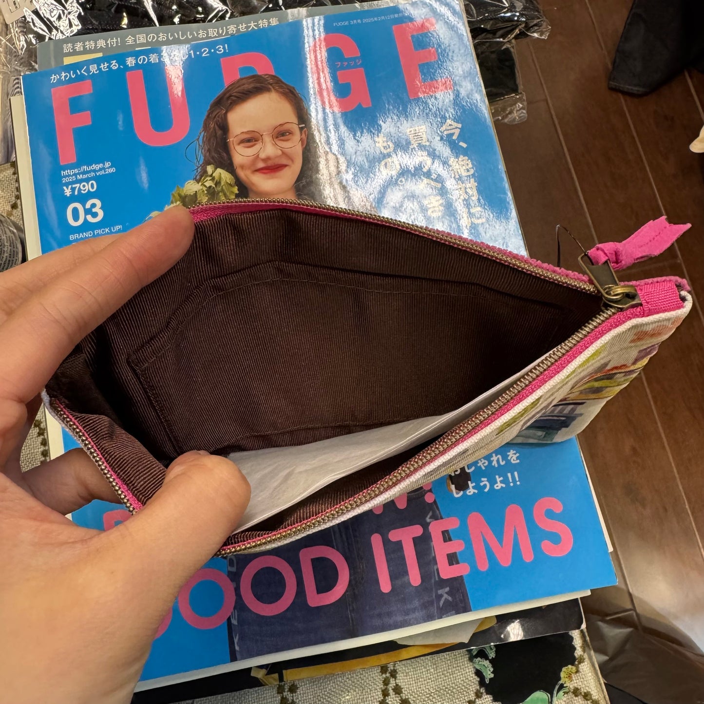 The Bear’s School Pink Pouch