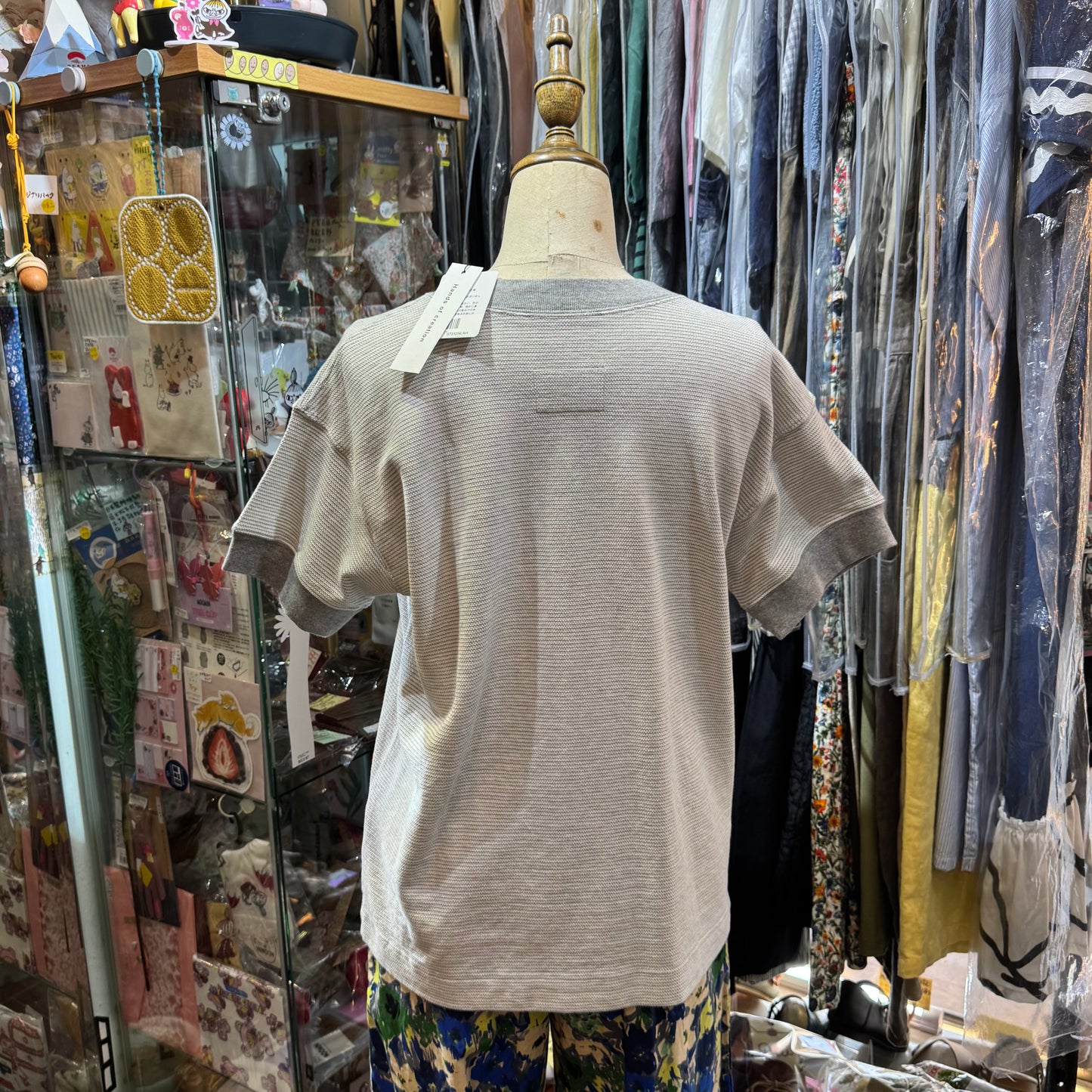 Hands of Creation Grey T-shirt, made in Japan