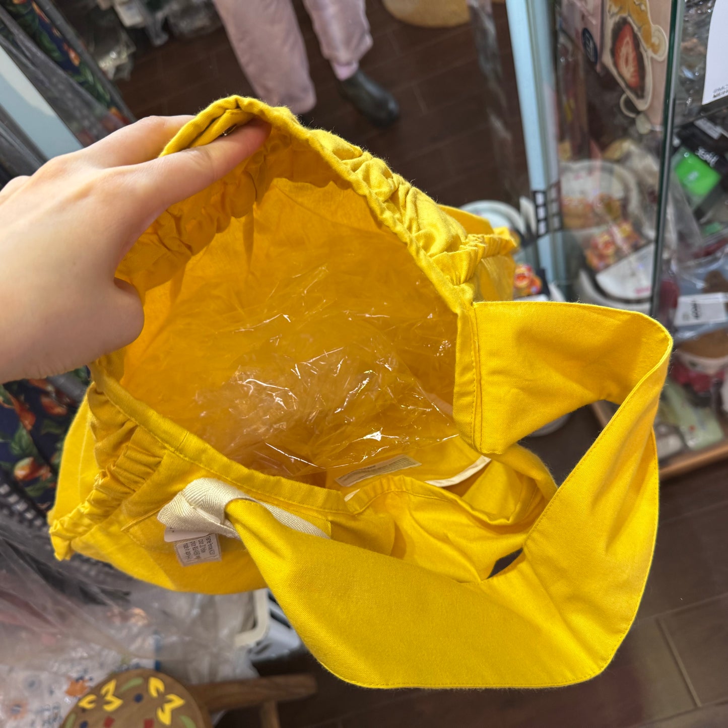 Anvocoeur Yellow Shoulder Bag, made in Japan