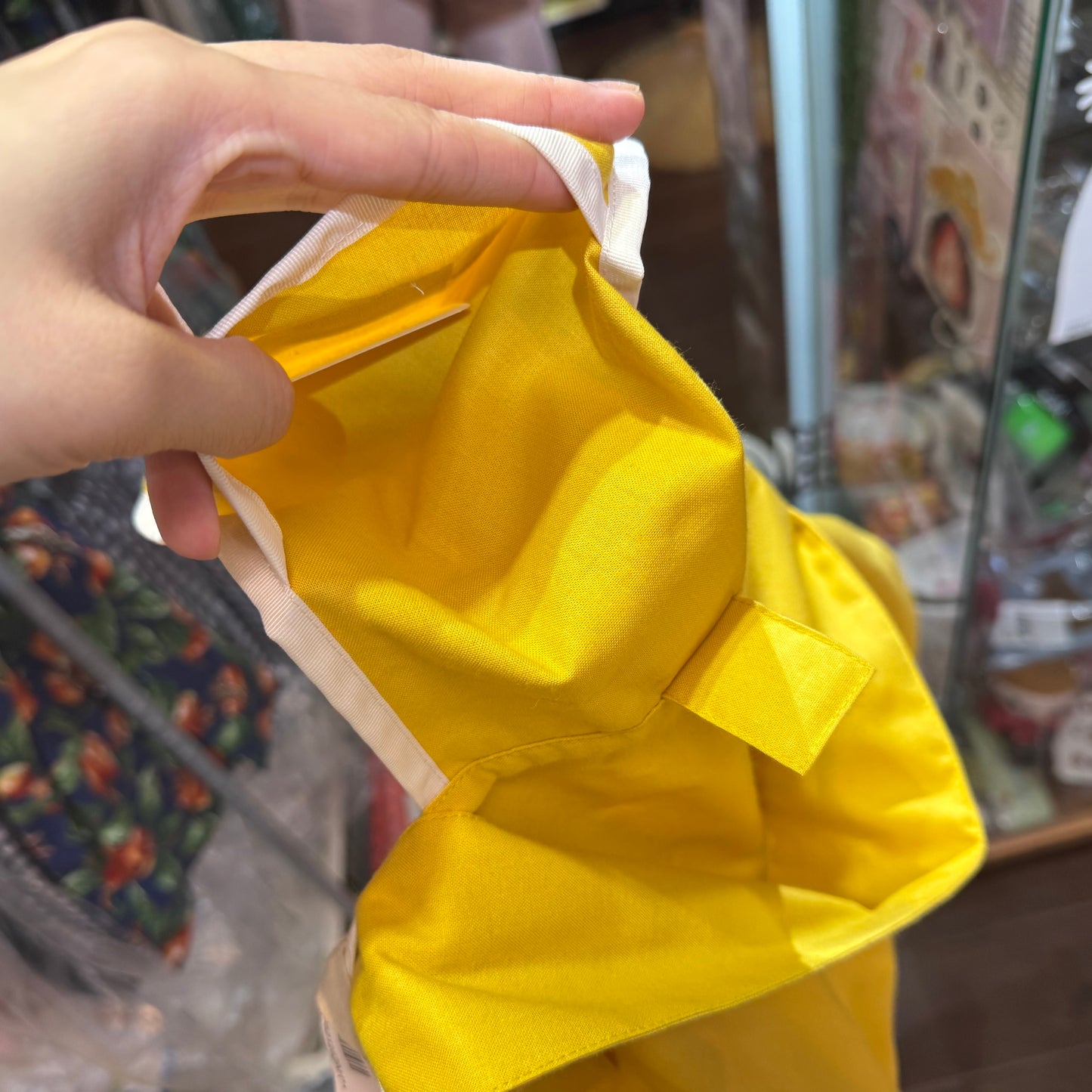Anvocoeur Yellow Shoulder Bag, made in Japan