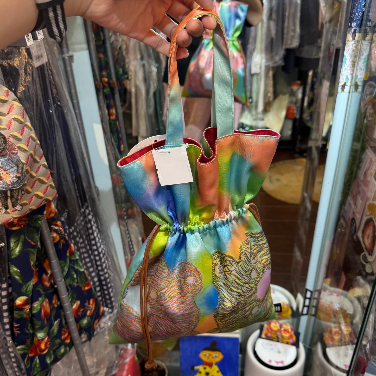 Yokke Pokke Handbag, 2 Patterns, made in Japan