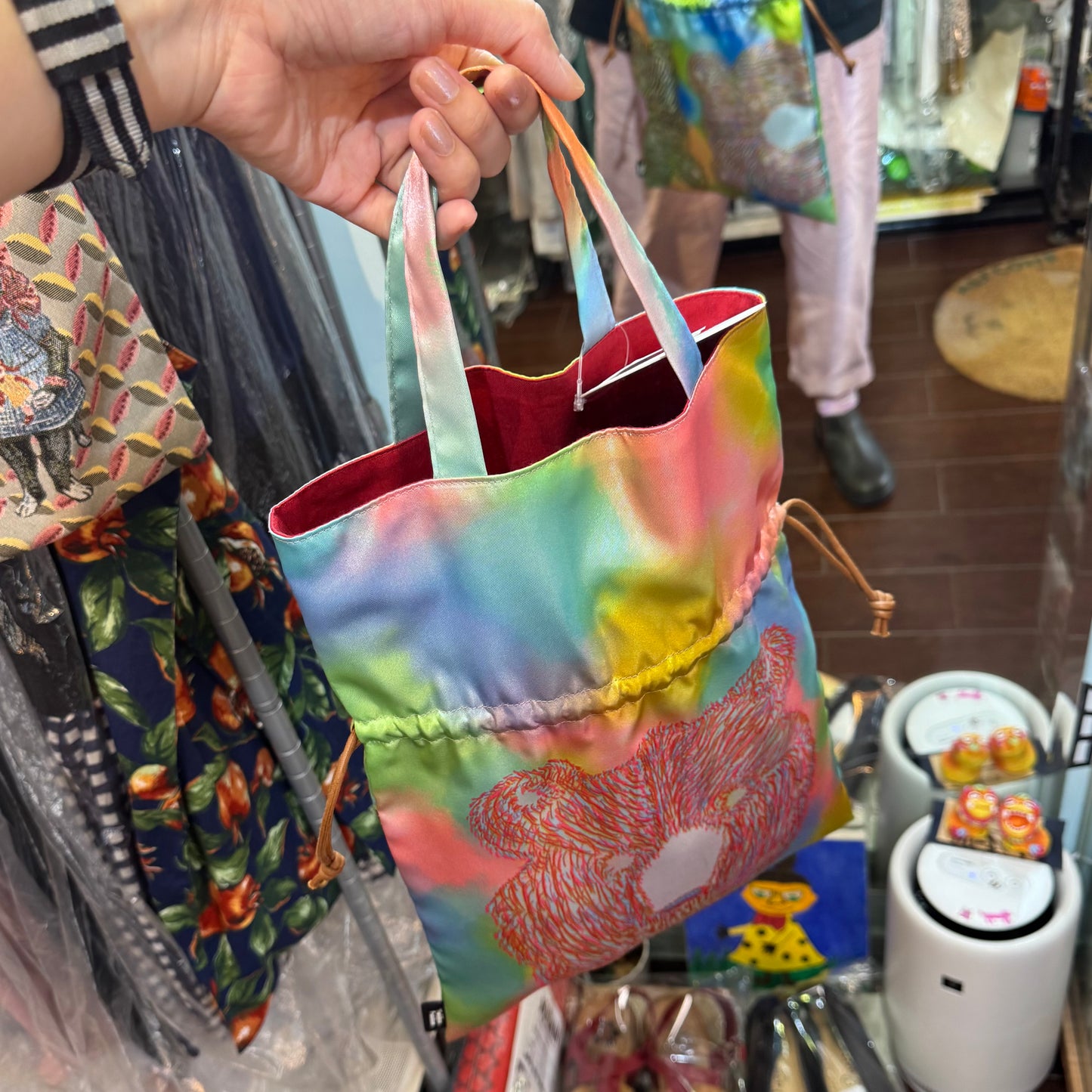 Yokke Pokke Handbag, 2 Patterns, made in Japan