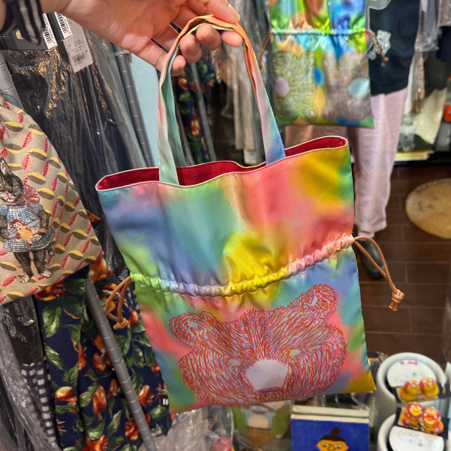 Yokke Pokke Handbag, 2 Patterns, made in Japan