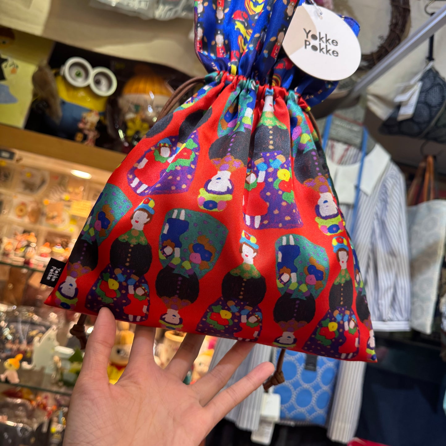 Yokke Pokke Handbag, 2 Patterns, made in Japan