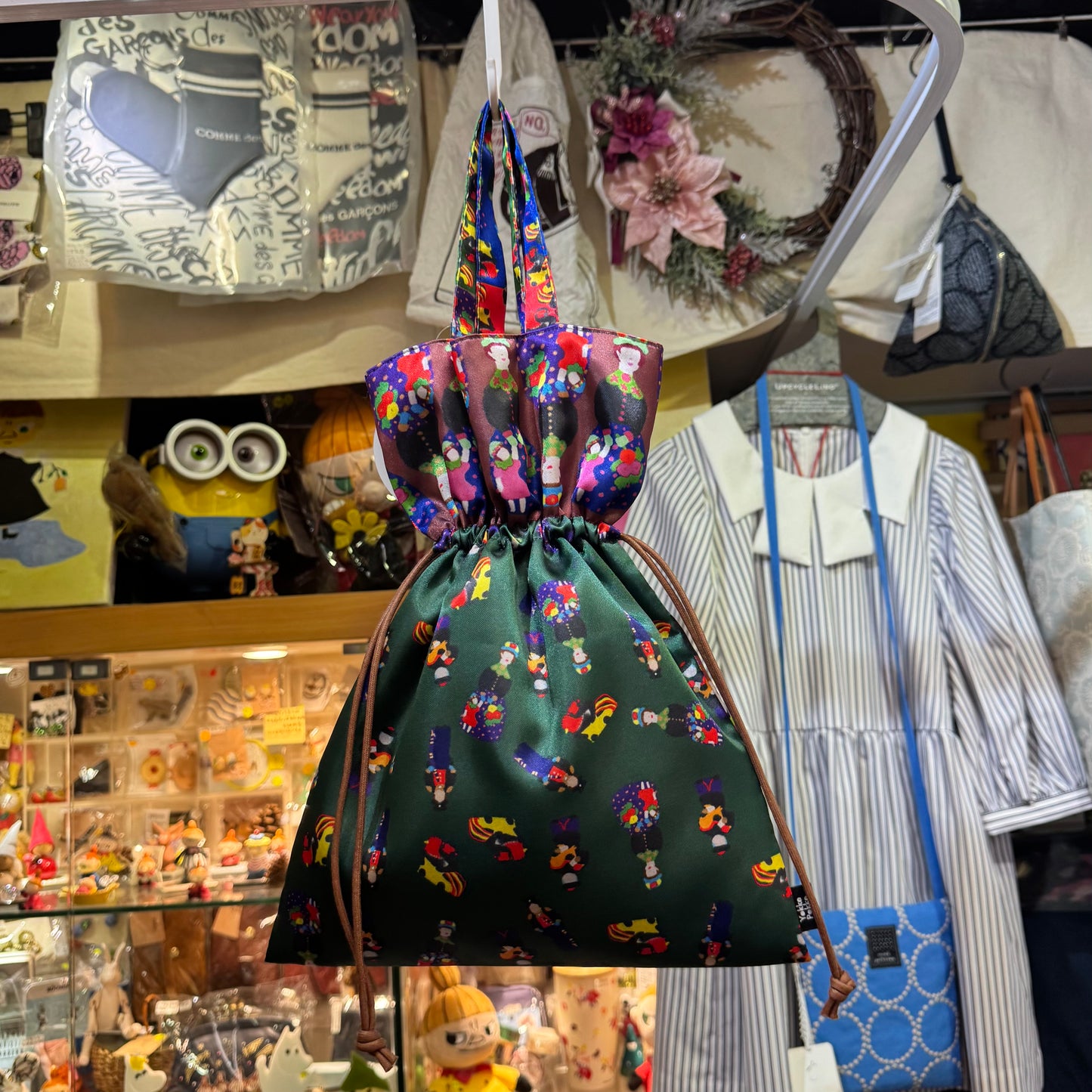 Yokke Pokke Handbag, 2 Patterns, made in Japan