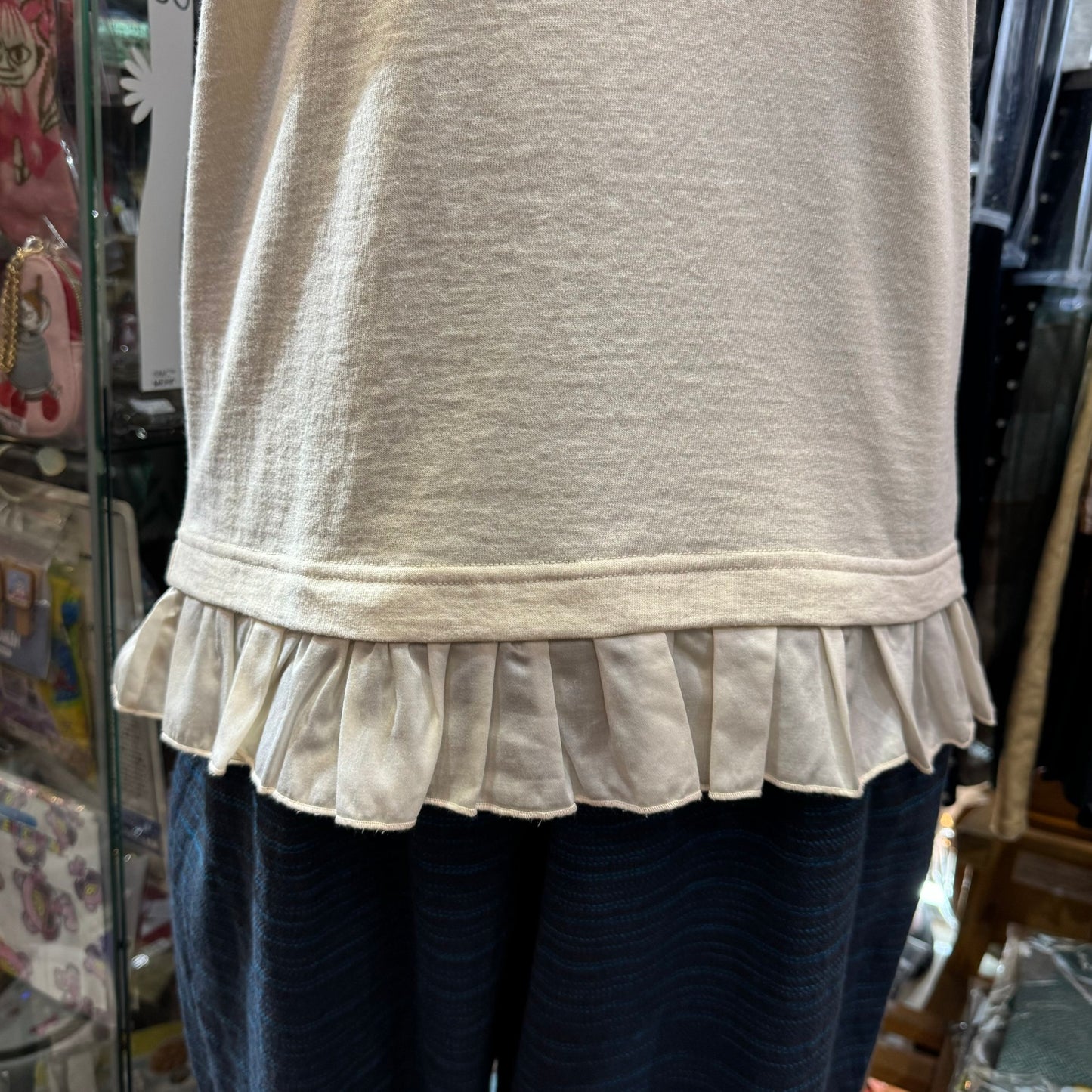 Sale- Nouvelles Du Paradis Ruffles Vest, 3 Colors, made in Japan