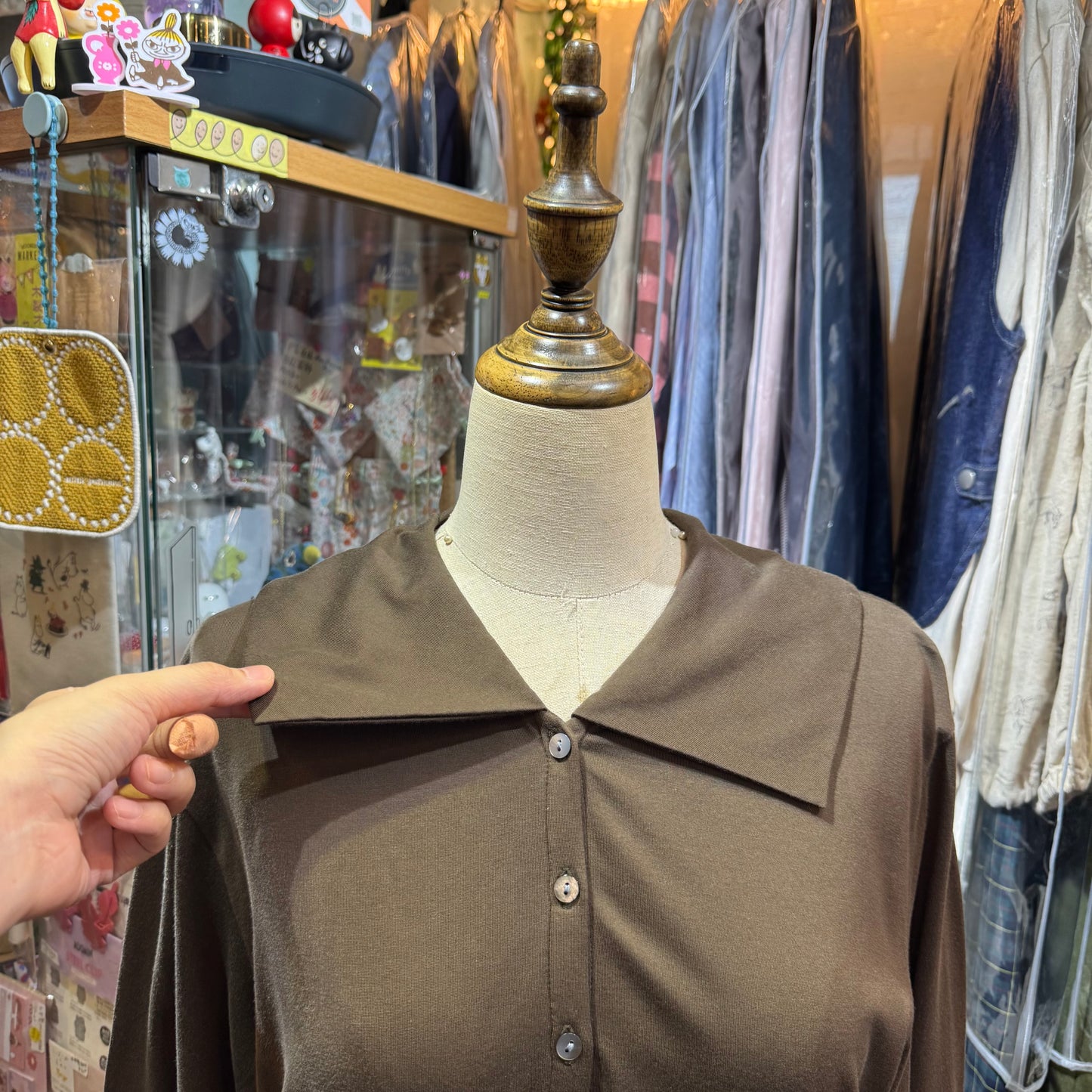 Mizuiro Ind Wide Collar Polo Shirt, 2 Colors, made in Japan