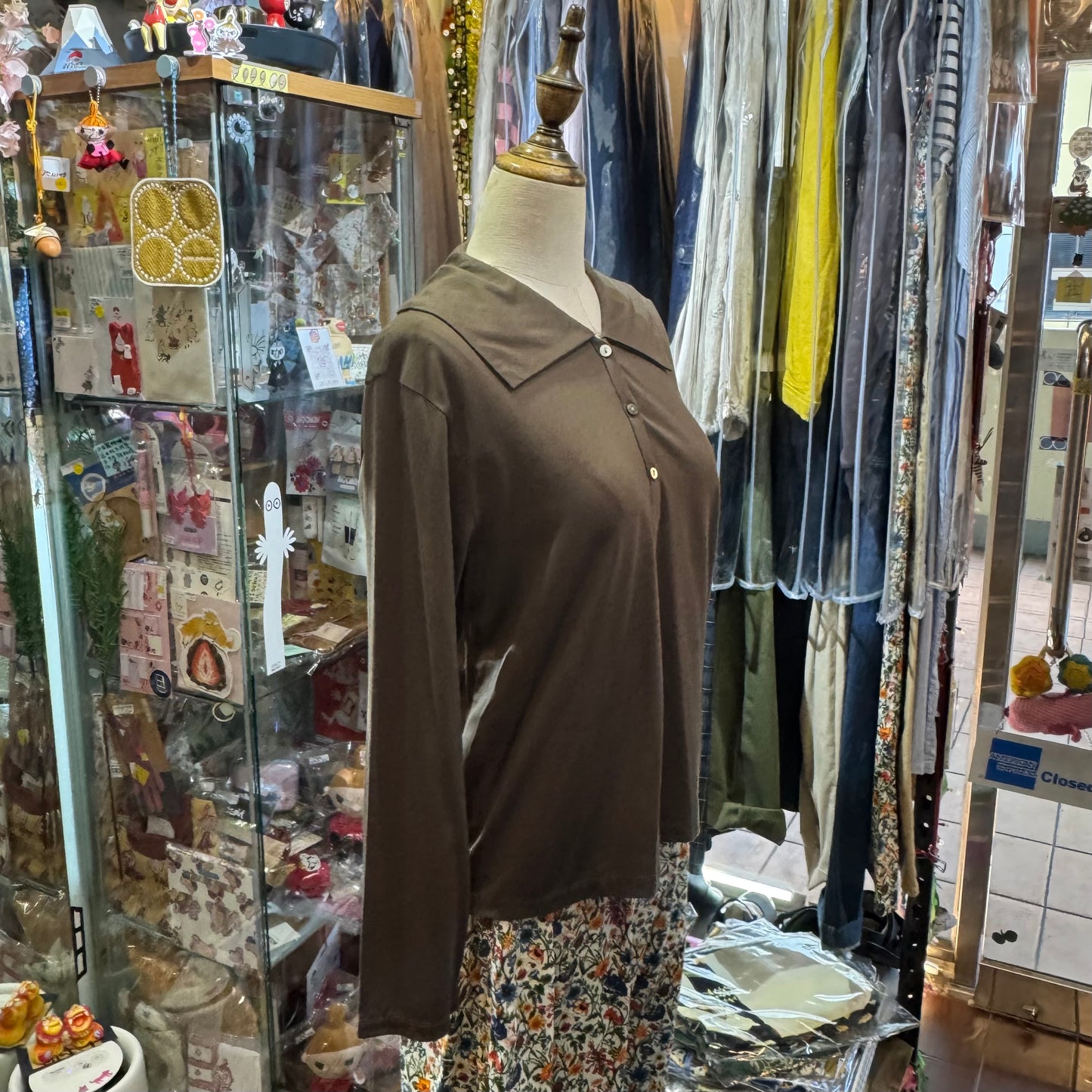 Mizuiro Ind Wide Collar Polo Shirt, 2 Colors, made in Japan