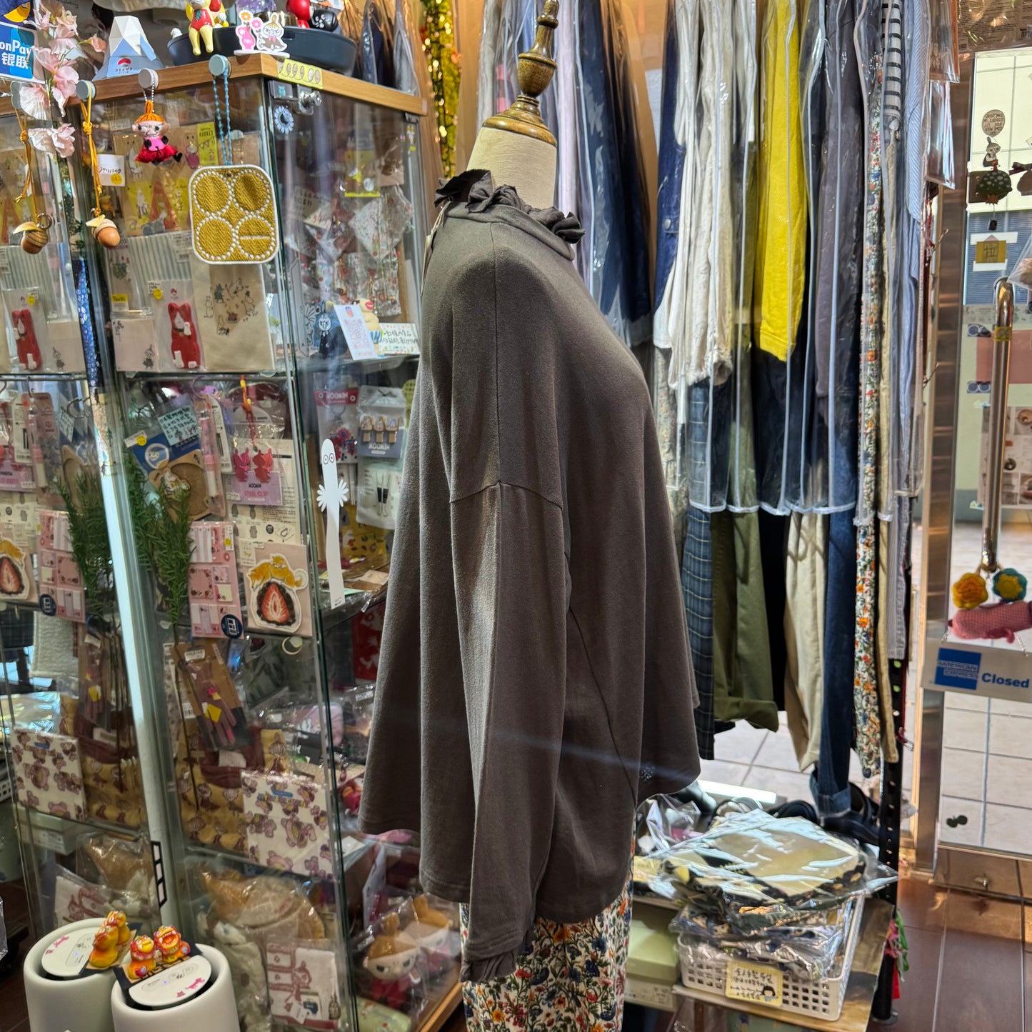 Tumugu Frill Top, 3 Colors, made in Japan
