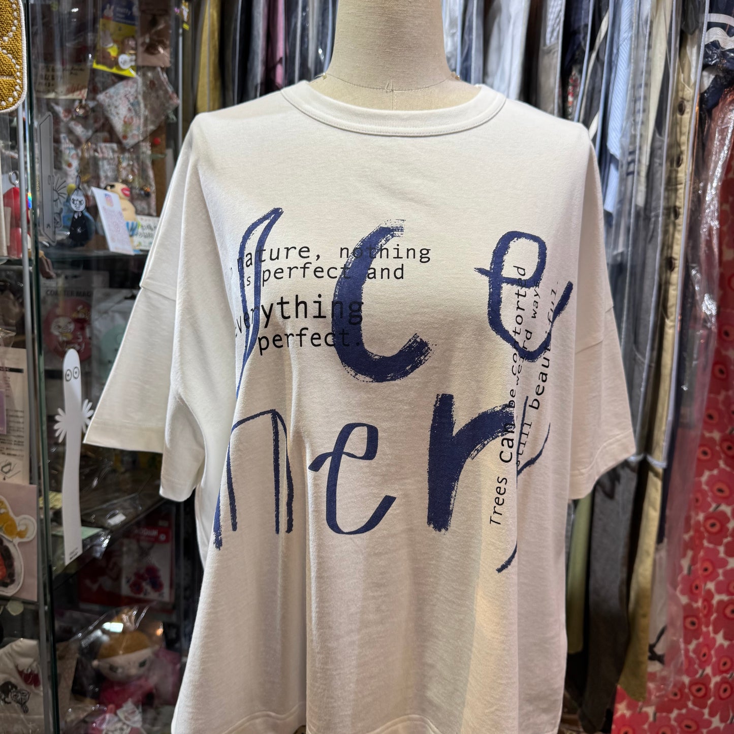 Tumugu Scenery T-shirt, 2 Colors, made in Japan