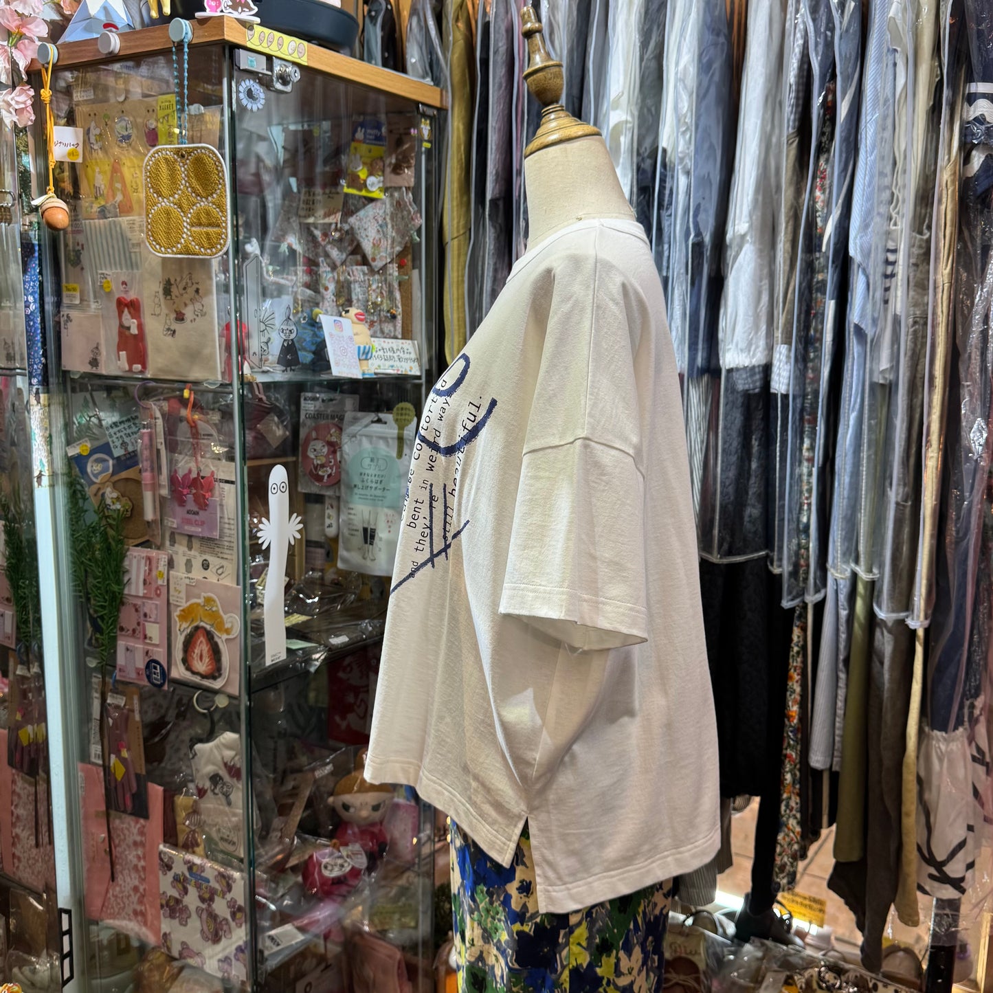 Tumugu Scenery T-shirt, 2 Colors, made in Japan