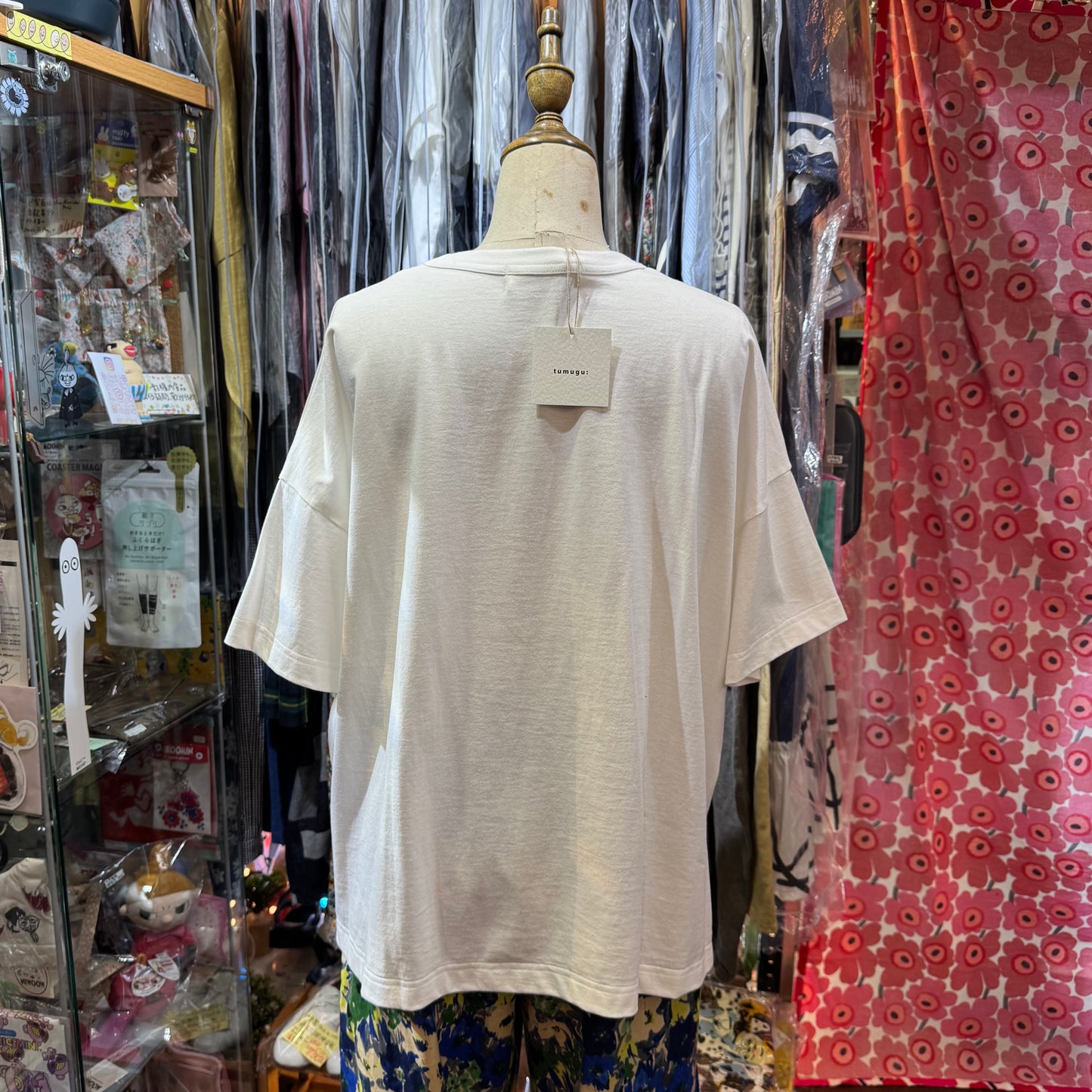 Tumugu LUONNONKASVIT (Finnish) T-shirt, 4 Colors, made in Japan
