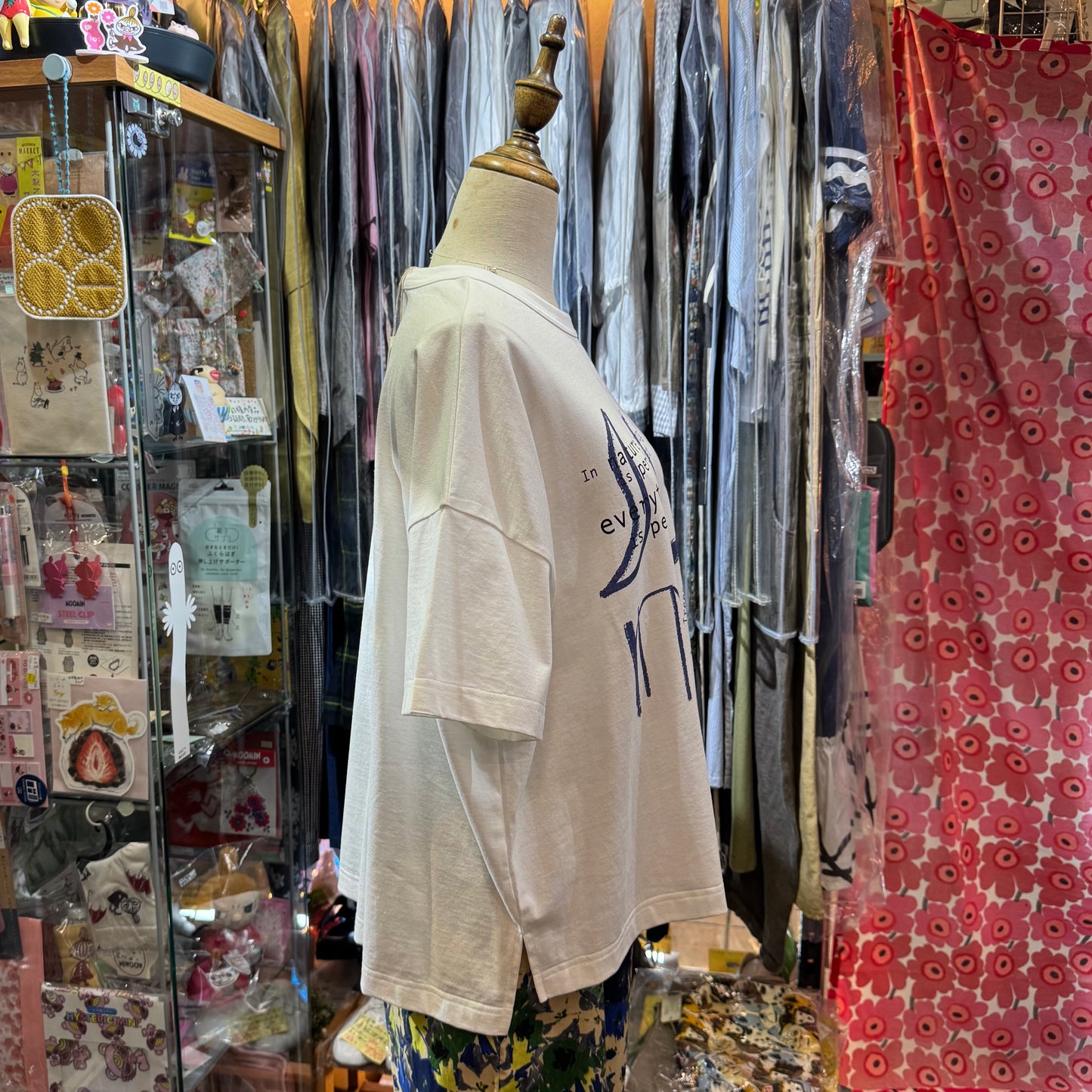 Tumugu Scenery T-shirt, 2 Colors, made in Japan