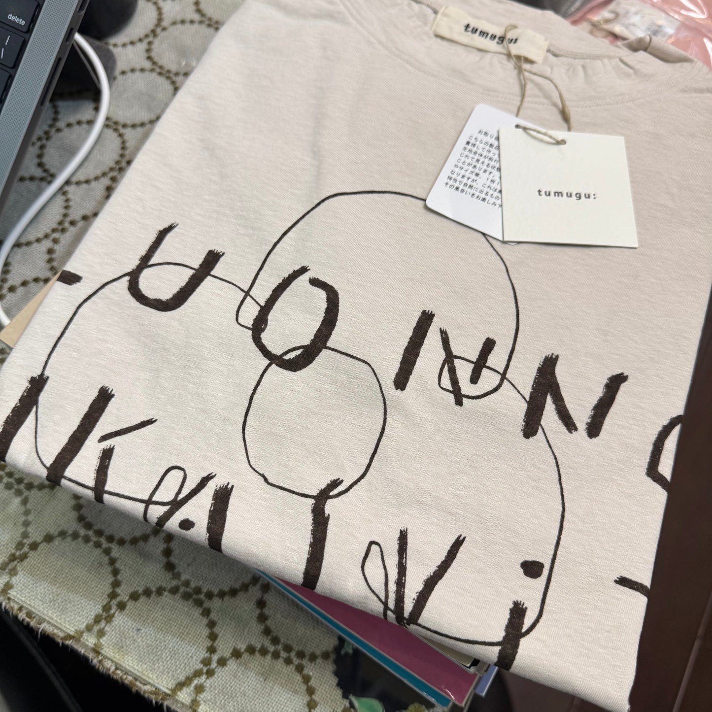 Tumugu LUONNONKASVIT (Finnish) T-shirt, 4 Colors, made in Japan