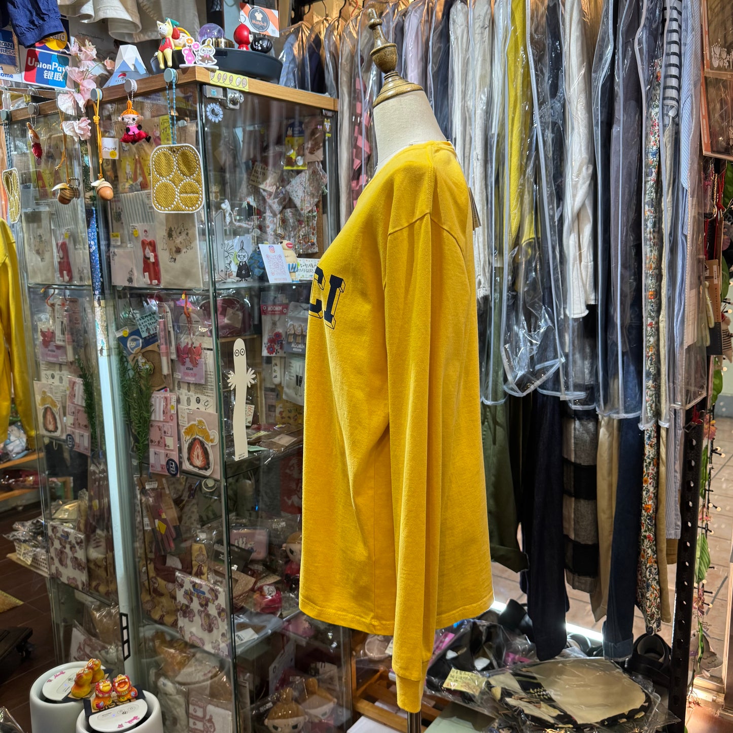 Ichi MERCI Mustard Long T-shirt
