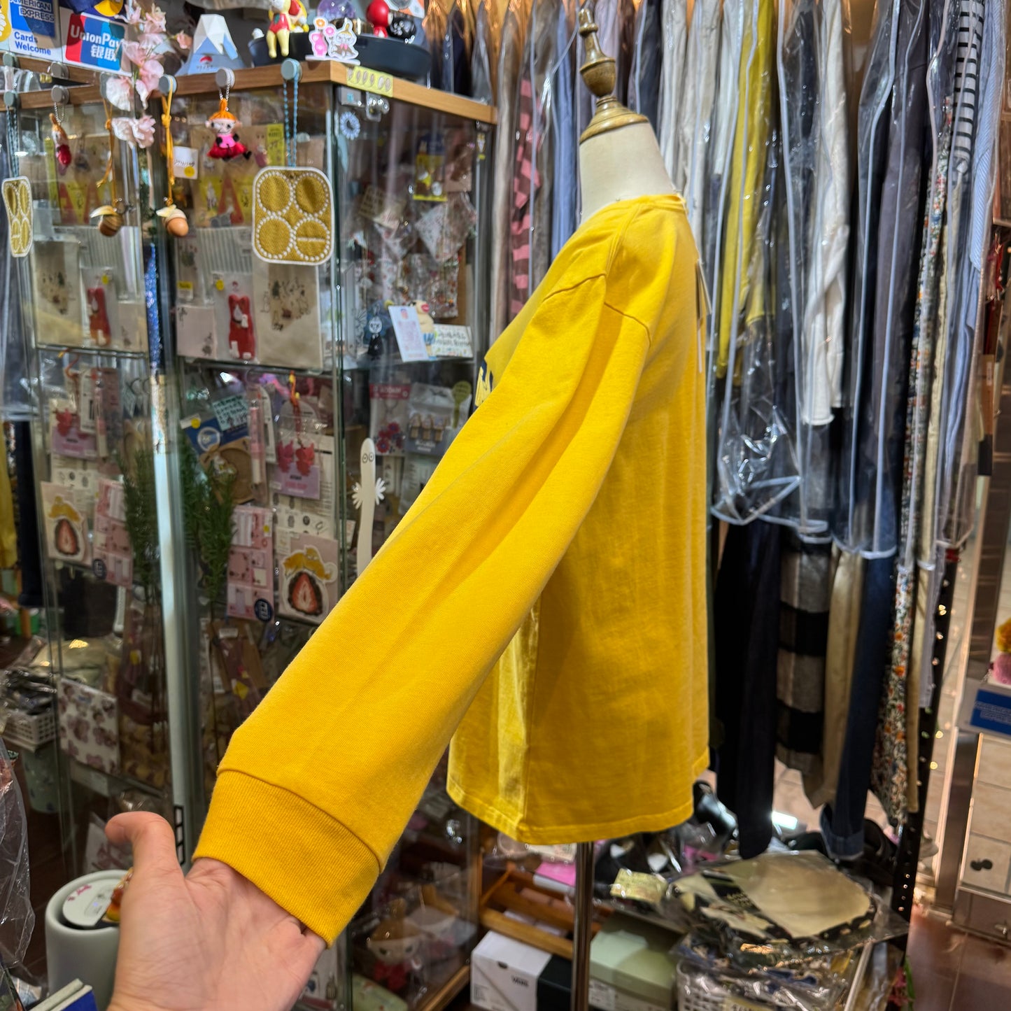 Ichi MERCI Mustard Long T-shirt