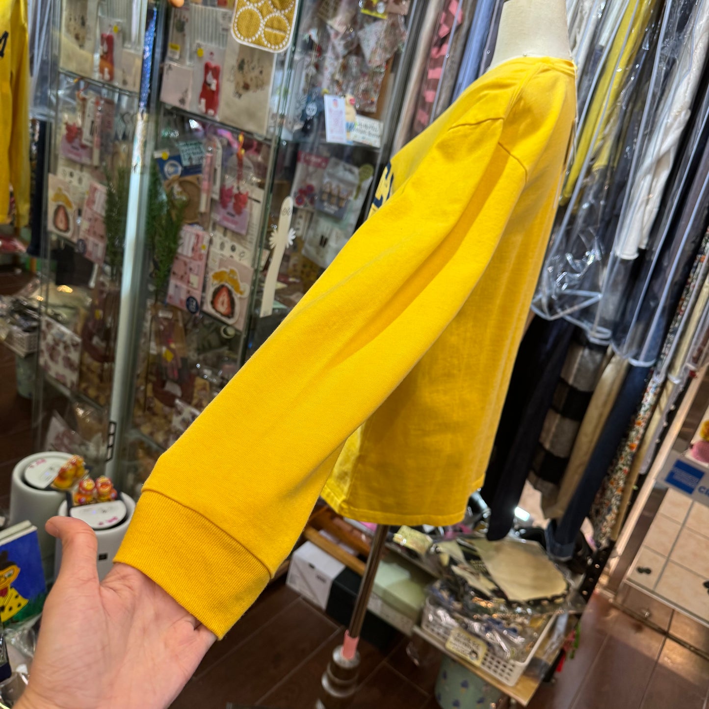 Ichi MERCI Mustard Long T-shirt