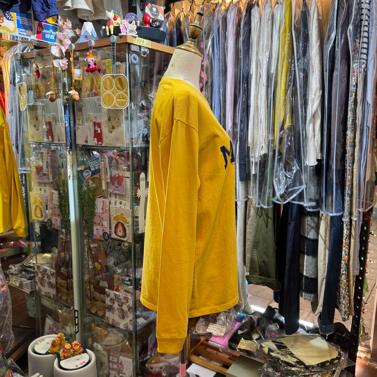 Ichi MERCI Mustard Long T-shirt