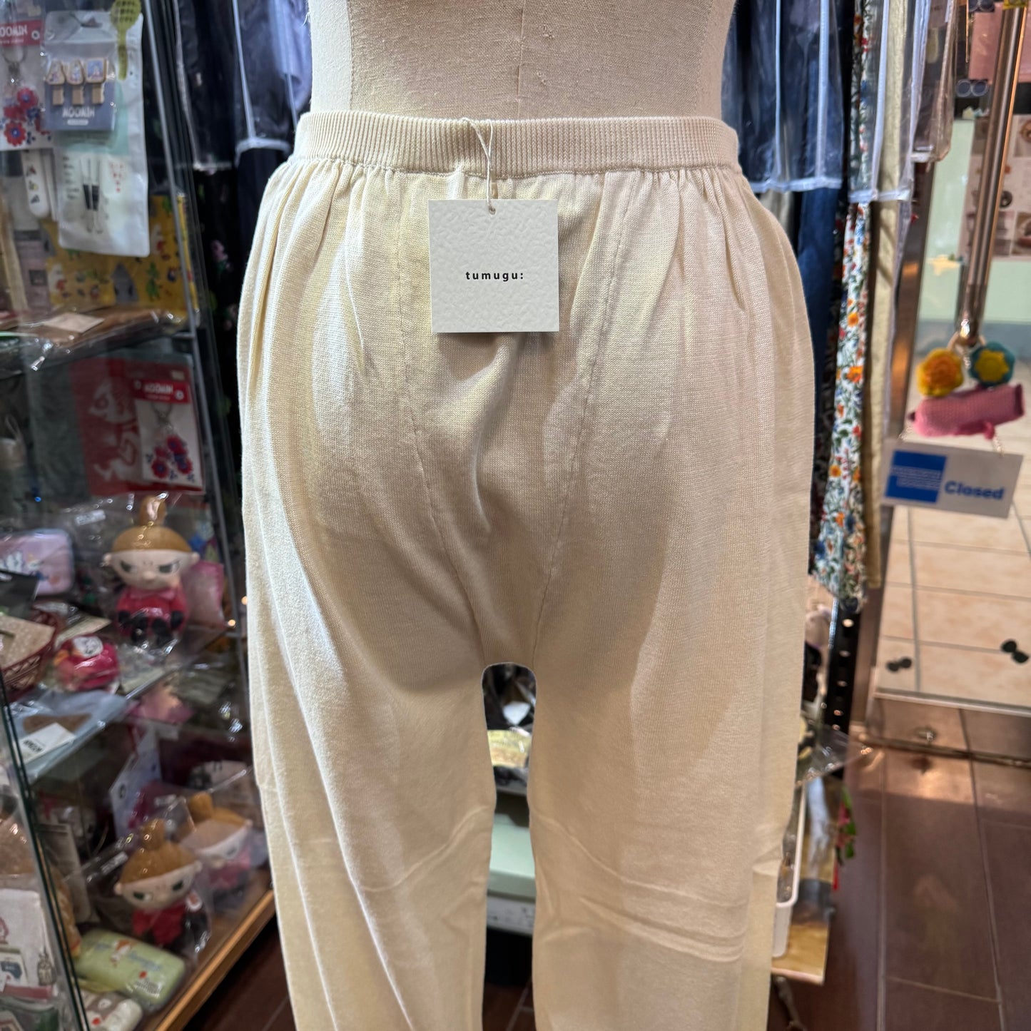 Tumugu Cotton Frill Leggings, 2 Colors