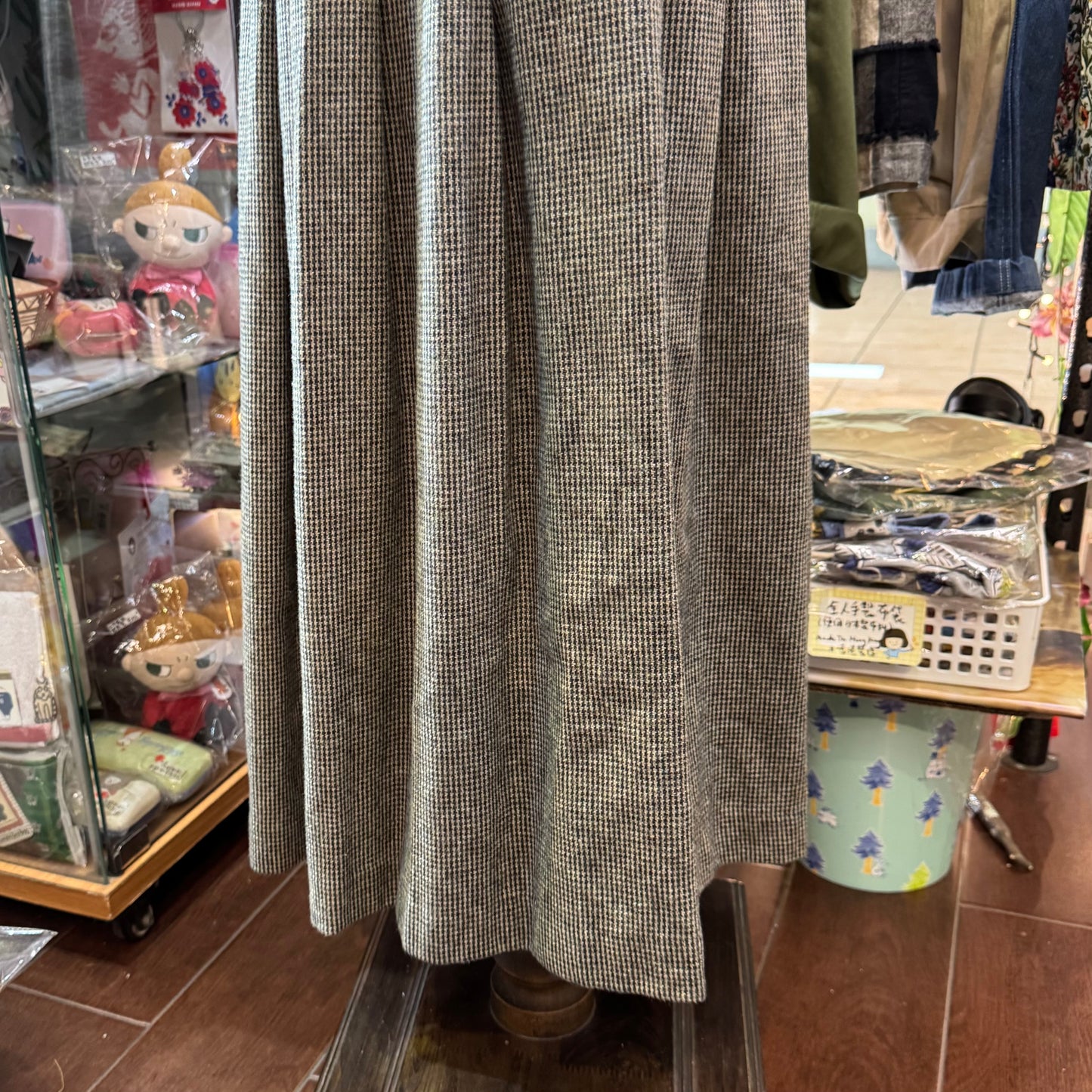Ina Tweedy Cotton Skirt, made in Japan