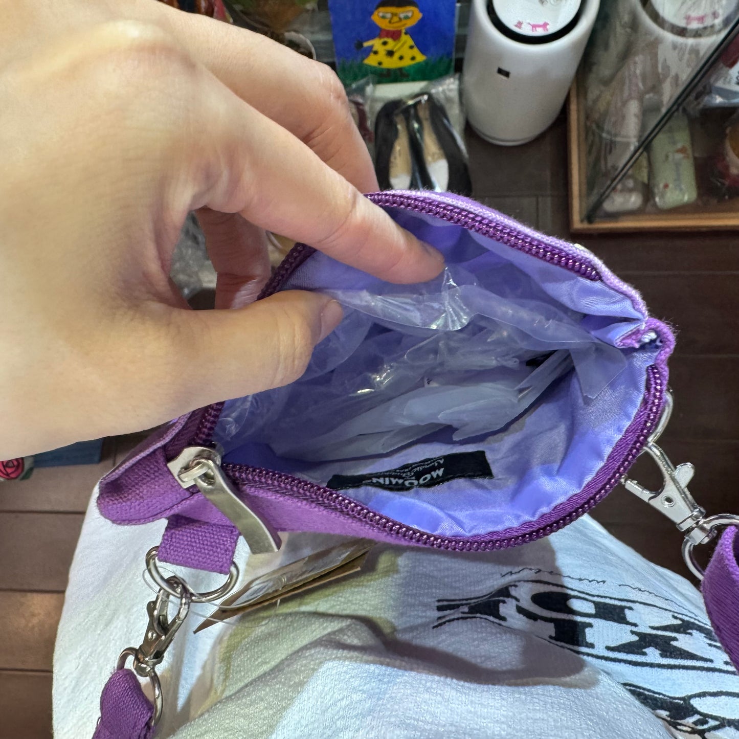 Sale- Little My Purple Small Shoulder Bag
