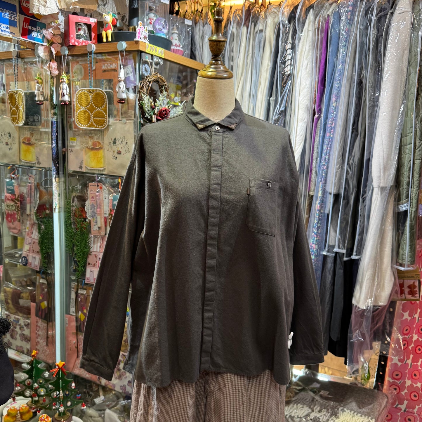 Sale- VM Charcoal Shirt, made in Japan