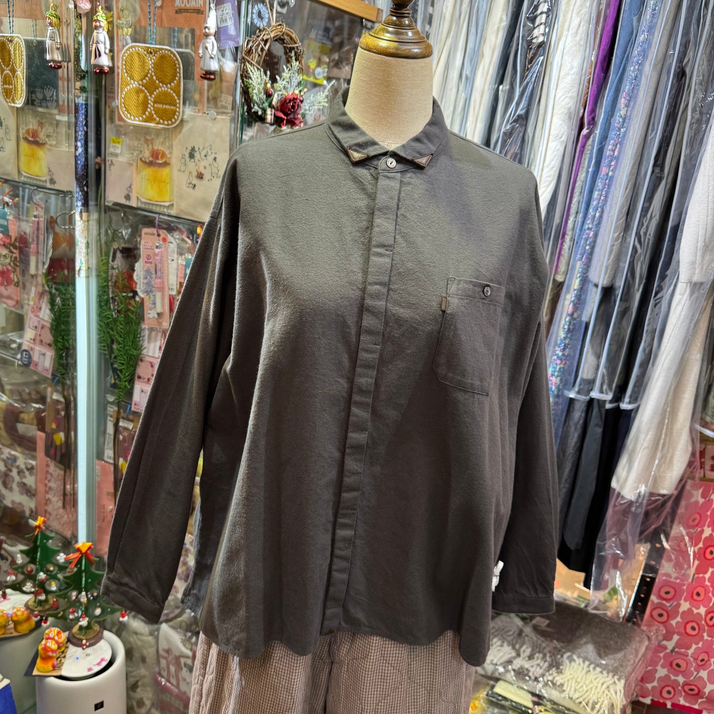 Sale- VM Charcoal Shirt, made in Japan