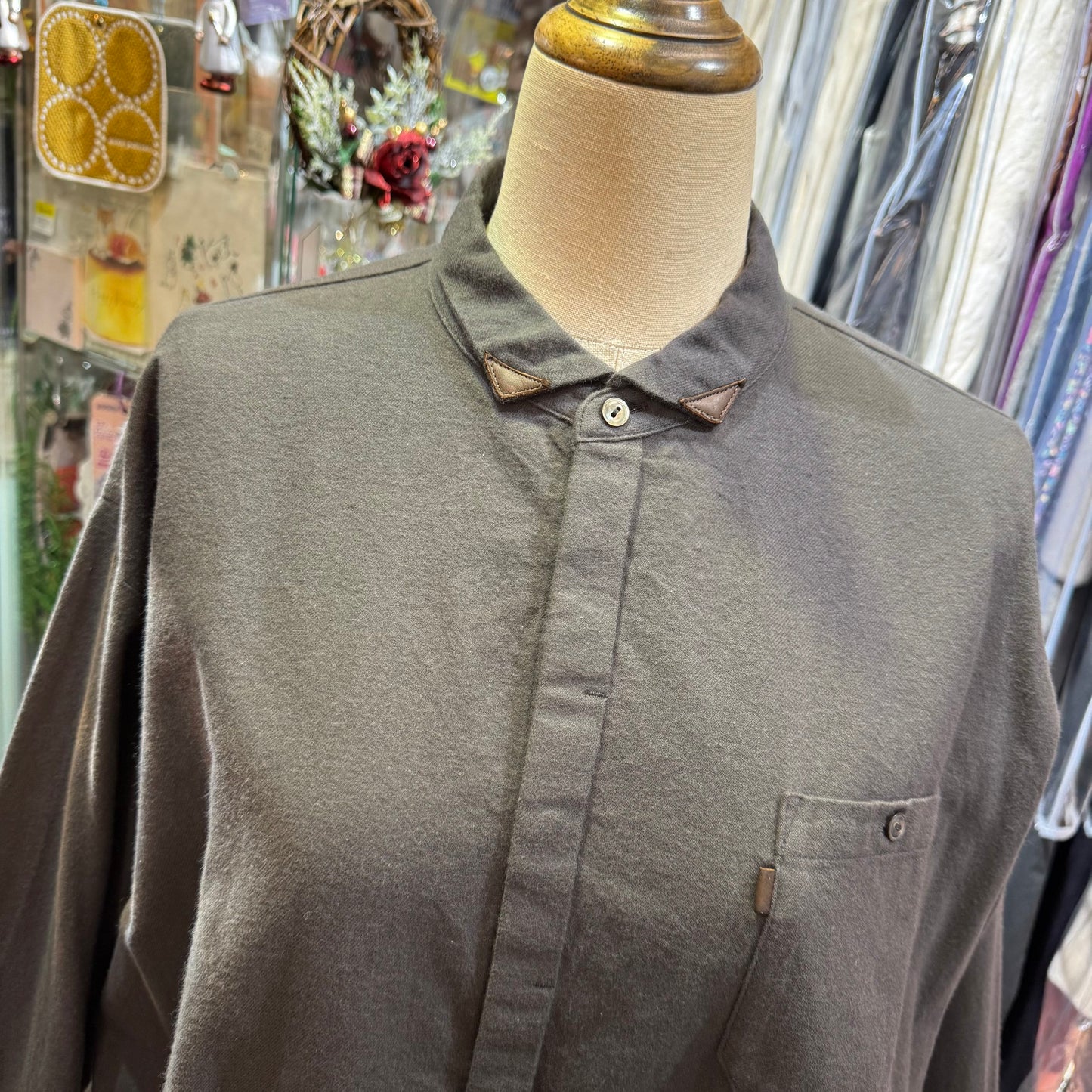 Sale- VM Charcoal Shirt, made in Japan