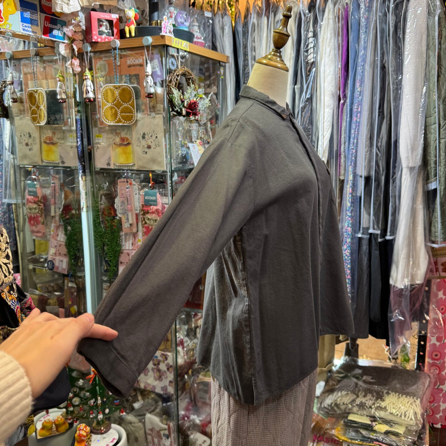 Sale- VM Charcoal Shirt, made in Japan