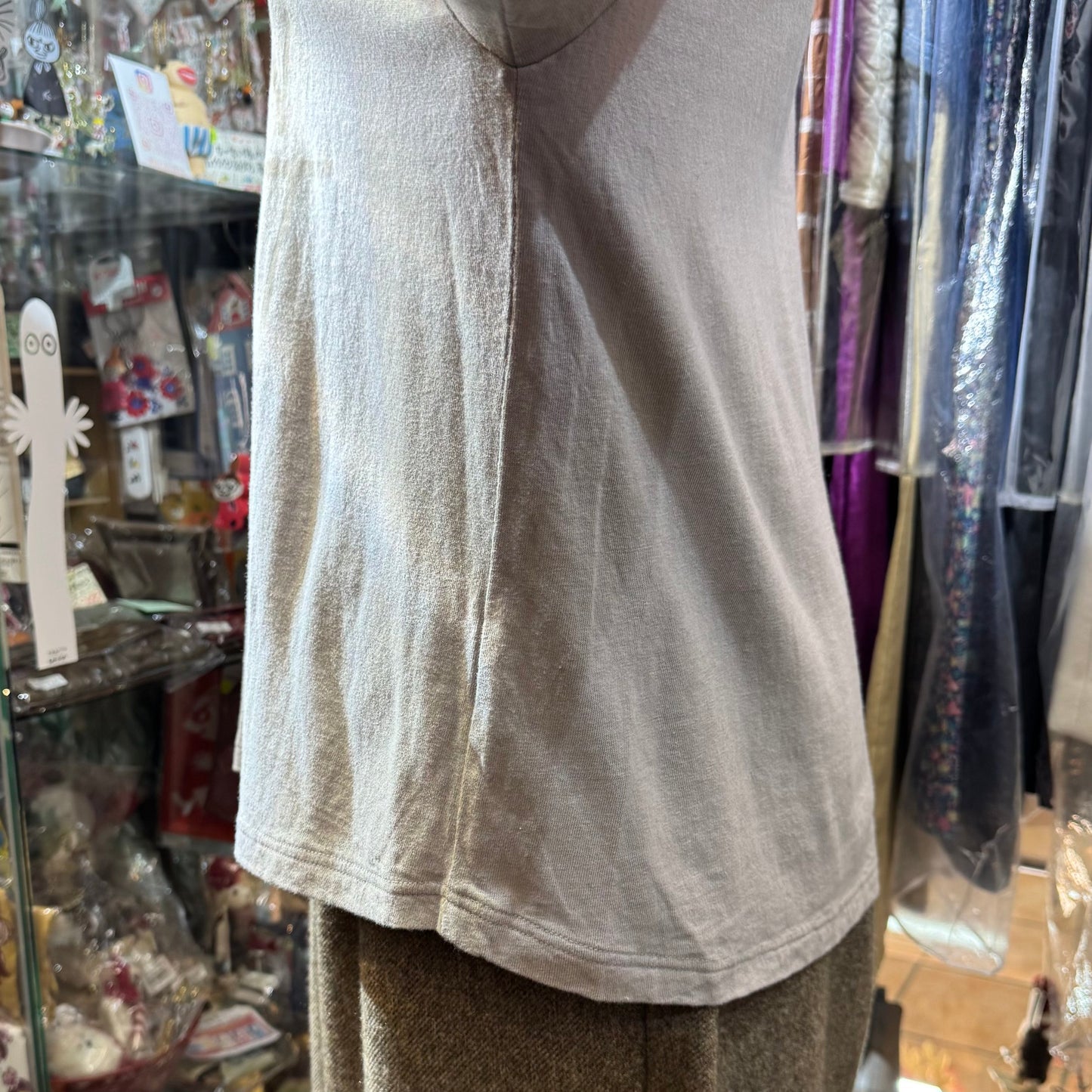 Tumugu French Grey T-shirt, made in Japan