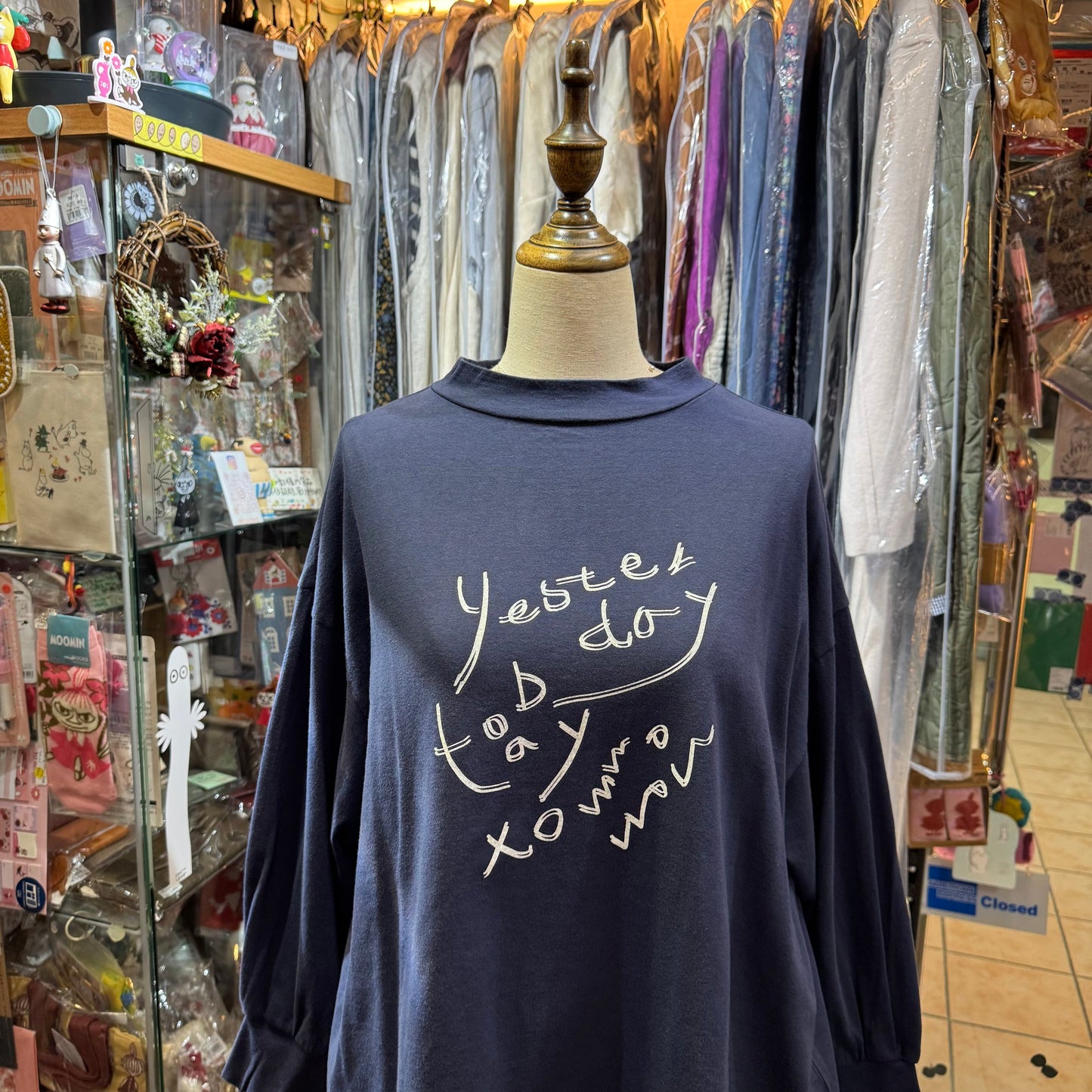 Laiterie Yesterday Today Tomorrow T-shirt, 2 Colors, made in Japan