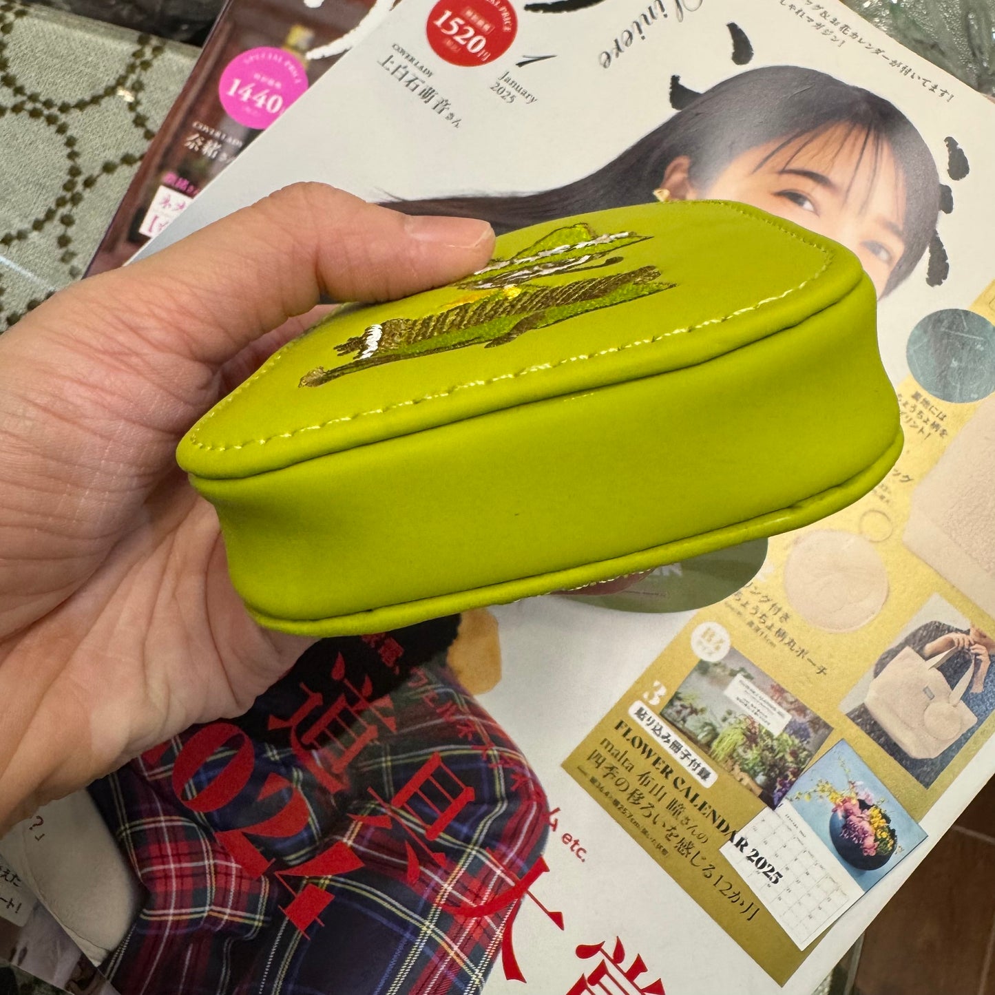 Snufkin Green Pouch