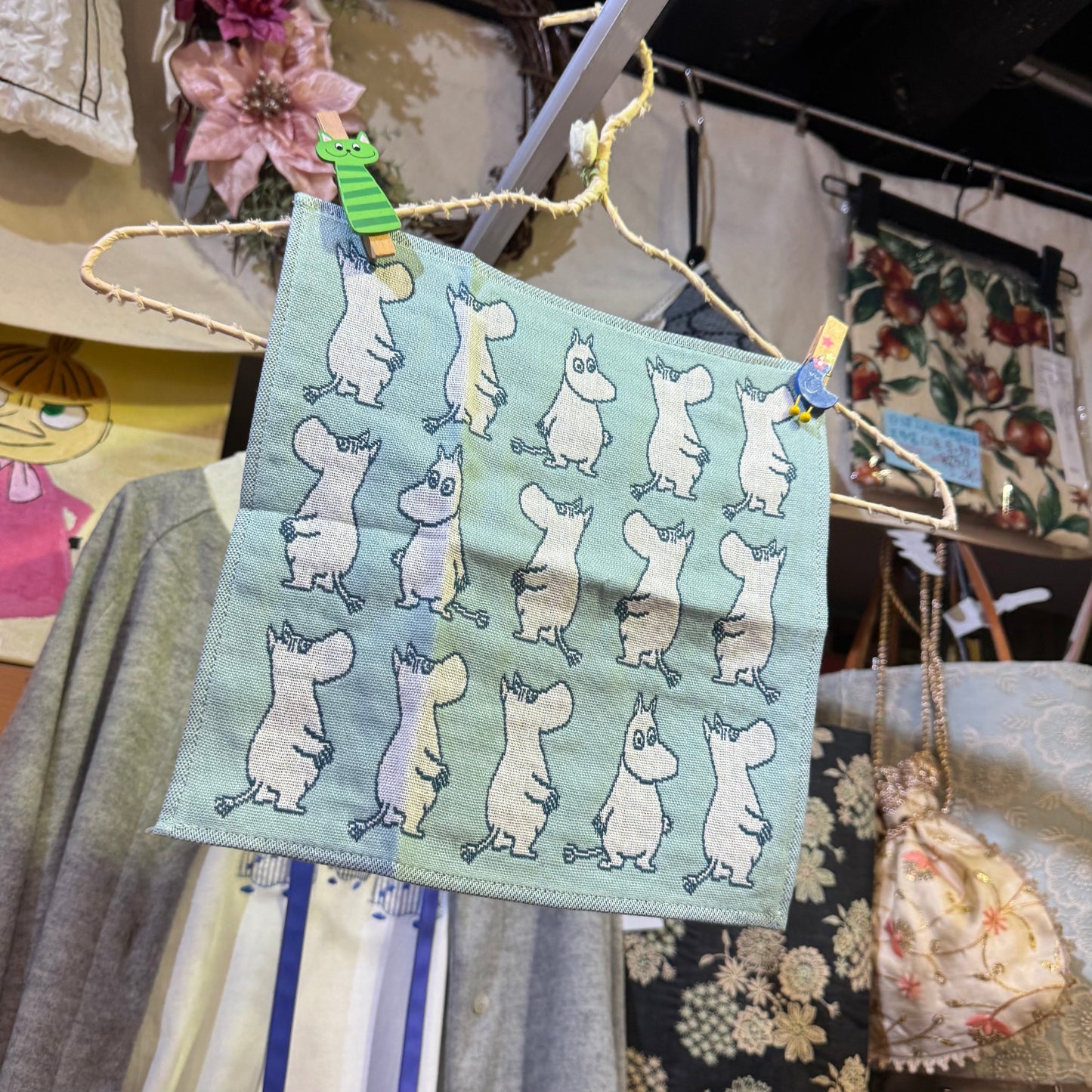 Moomin Blue Towel