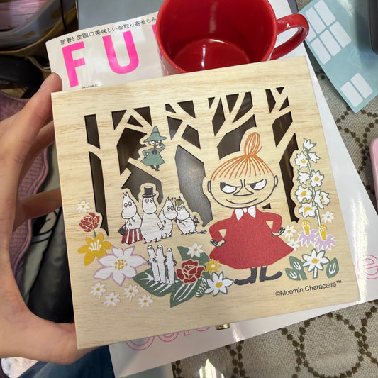 Little My Red Mug with Wood Box, made in Japan