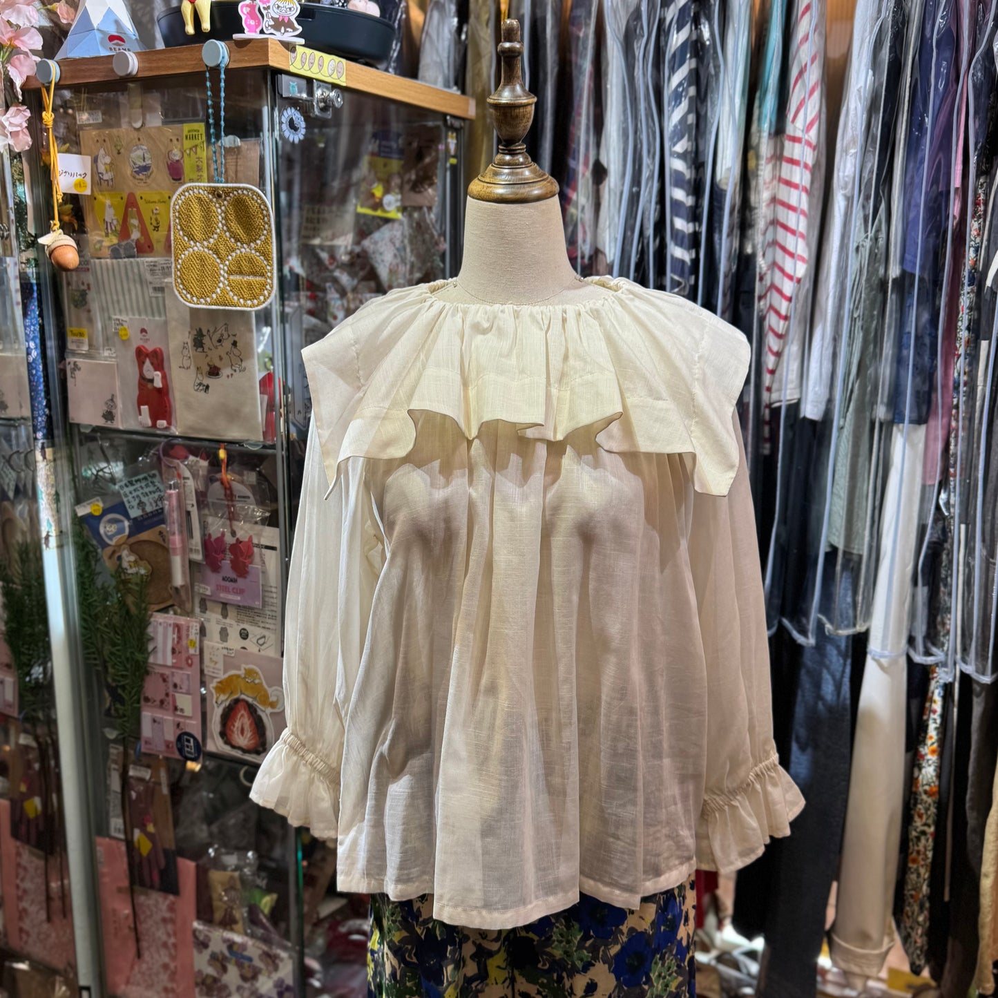 Mudoca Ivory Top, made in Japan