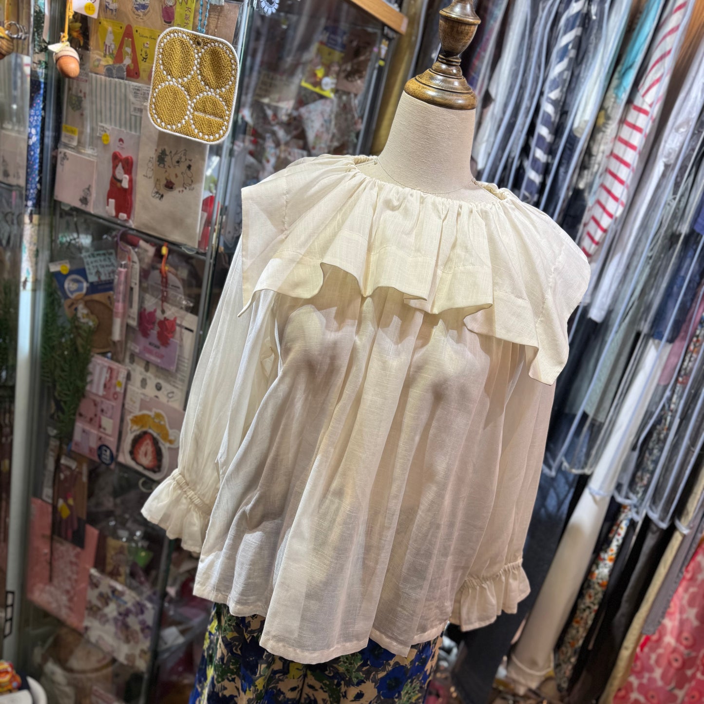 Mudoca Ivory Top, made in Japan