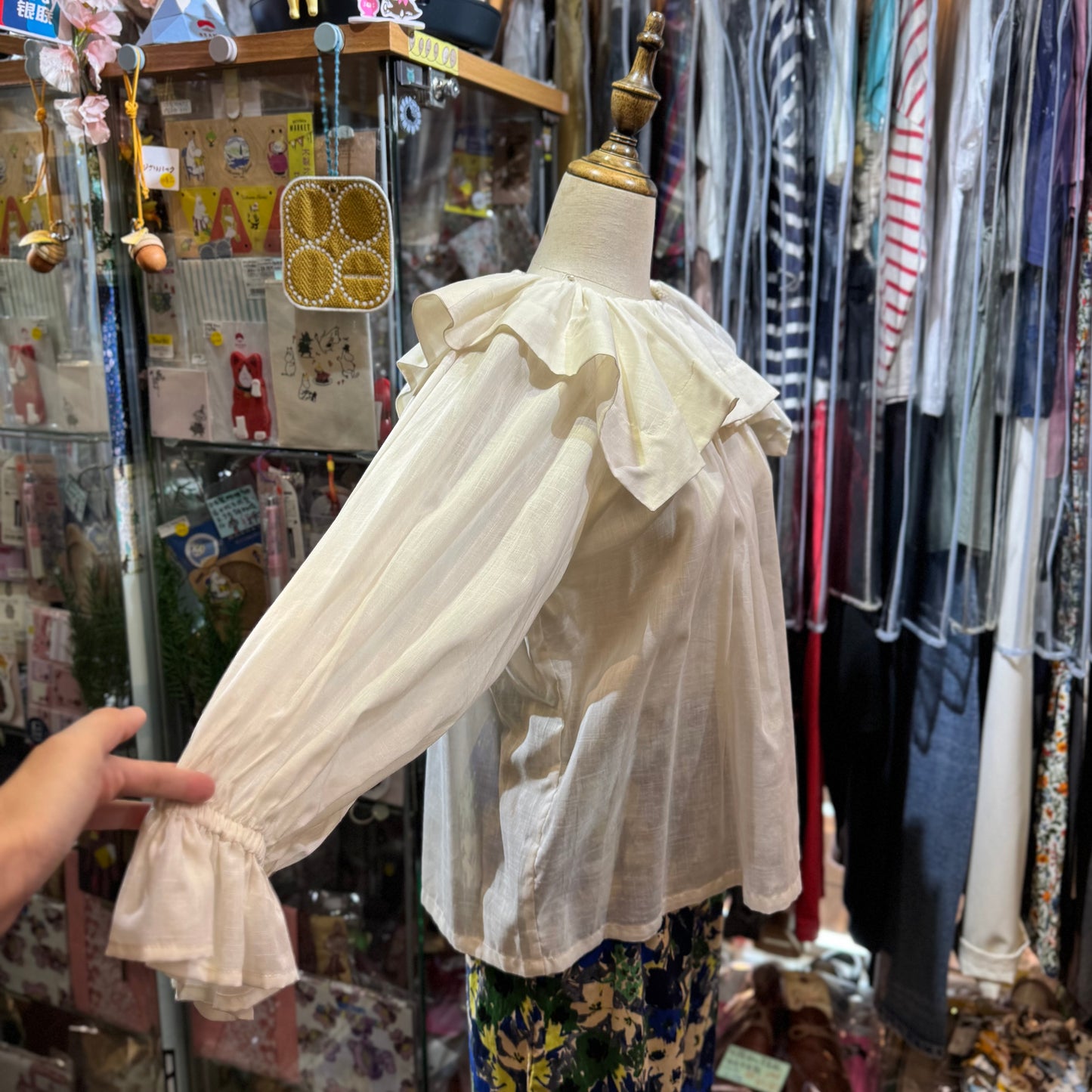 Mudoca Ivory Top, made in Japan