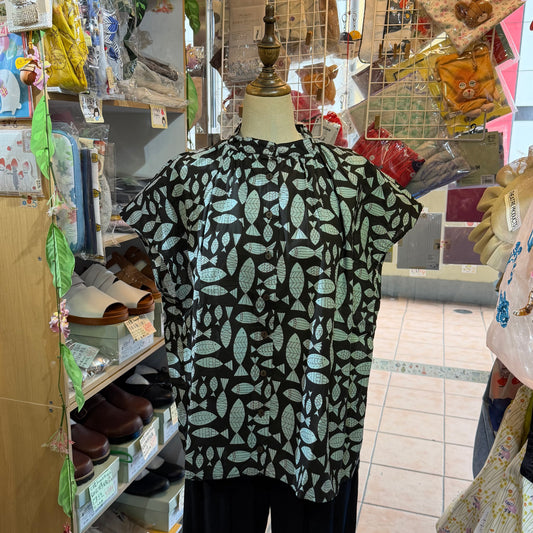 TANABANA Fishes Print Shirt, 2 Colors, made in India