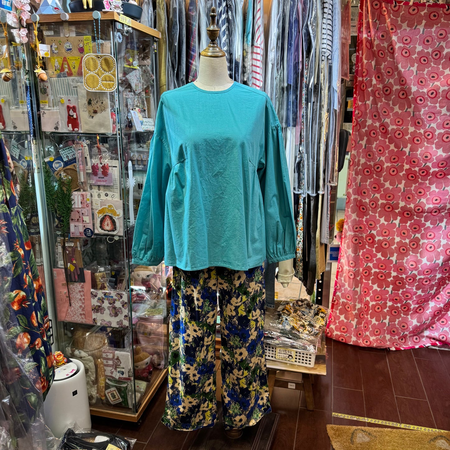 Hands of Creation Tiffany Blue 2Way Shirt, made in Japan