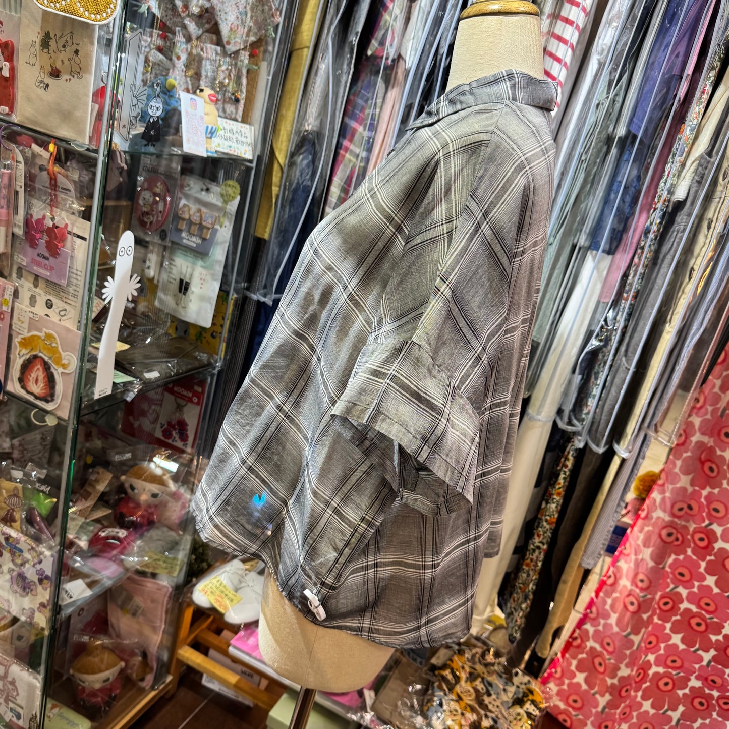 VM Black Checked Shirt, made in Japan