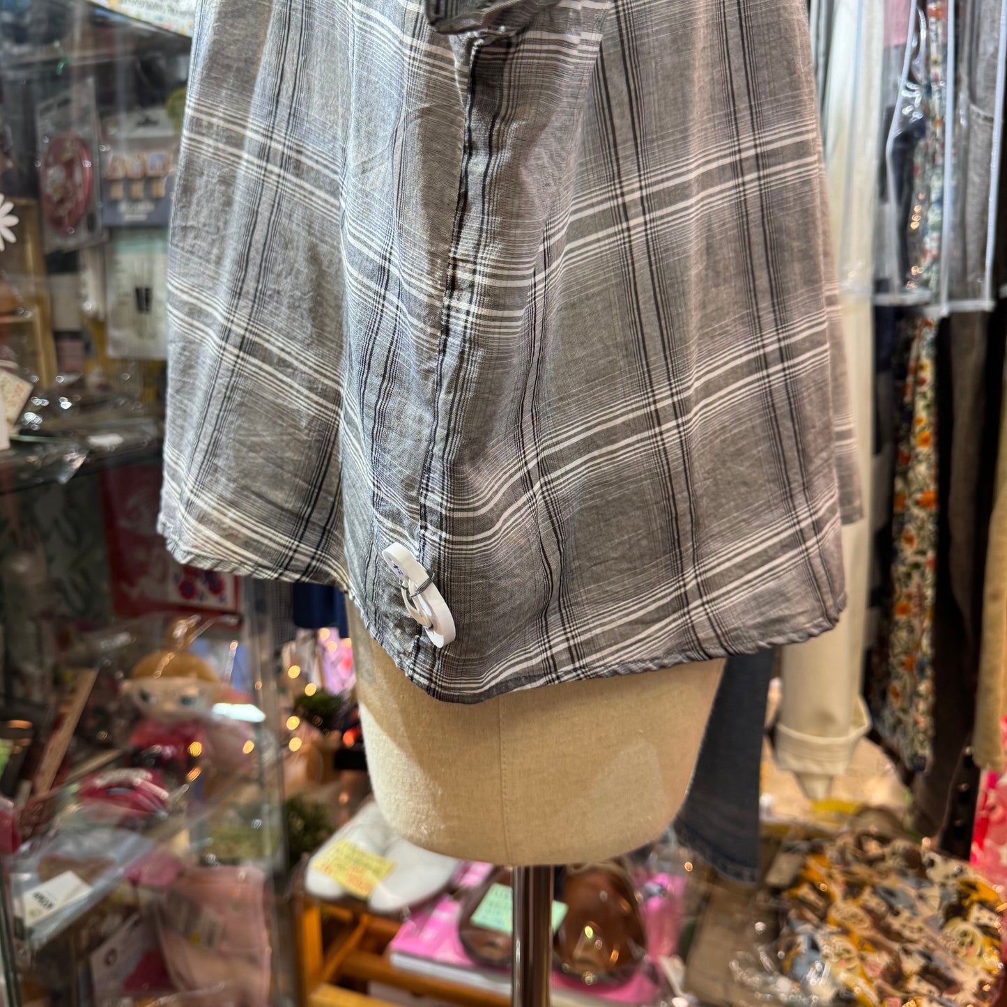 VM Black Checked Shirt, made in Japan