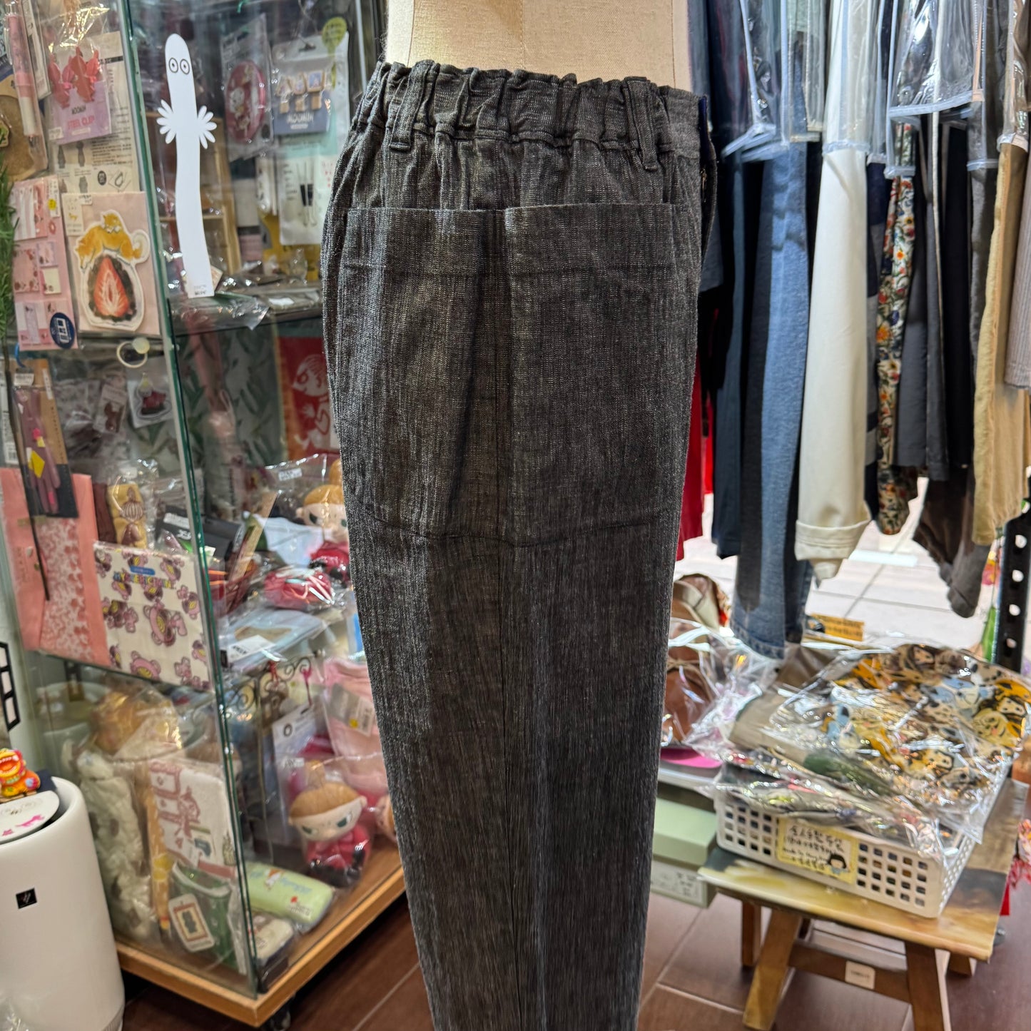 VM Black Denim Pants, Size 3, made in Japan