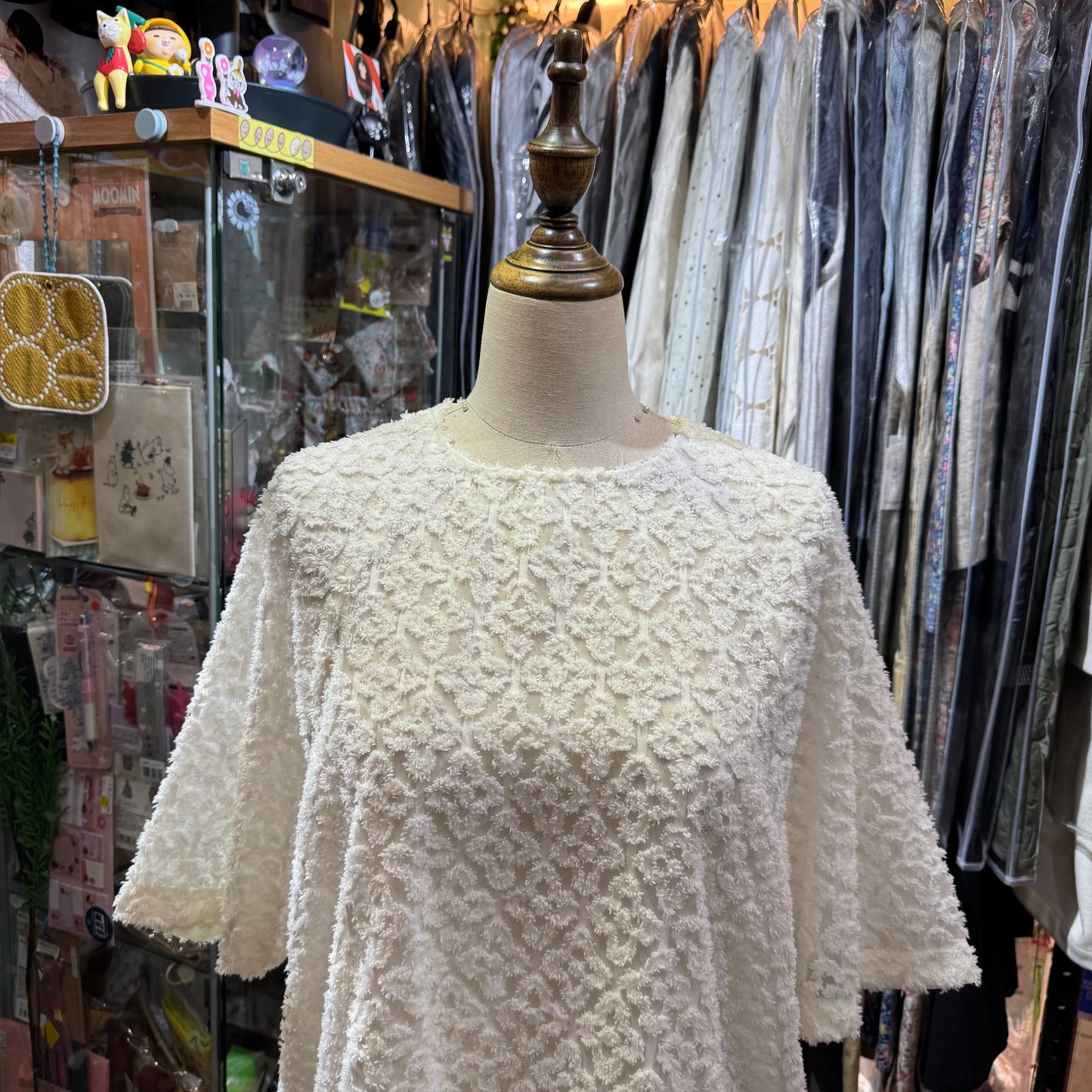 Sale- Chignon White Floral Top