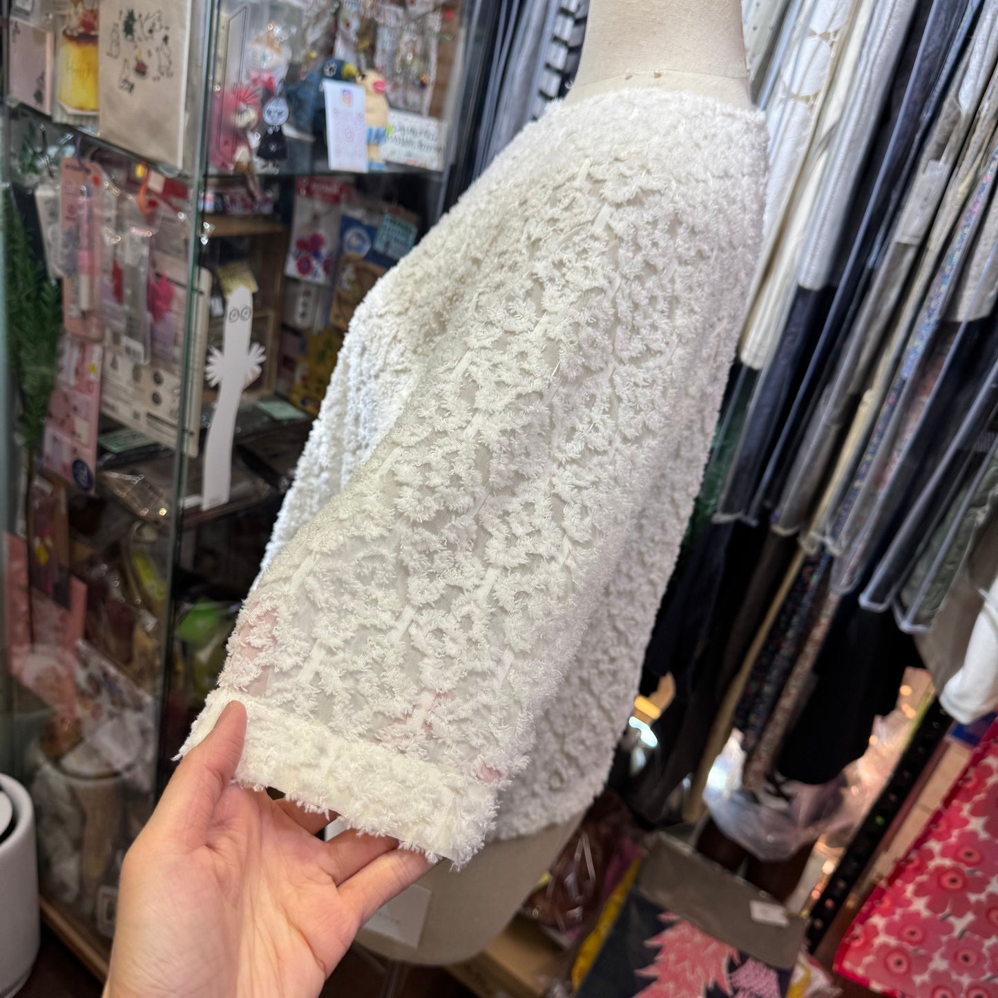 Sale- Chignon White Floral Top