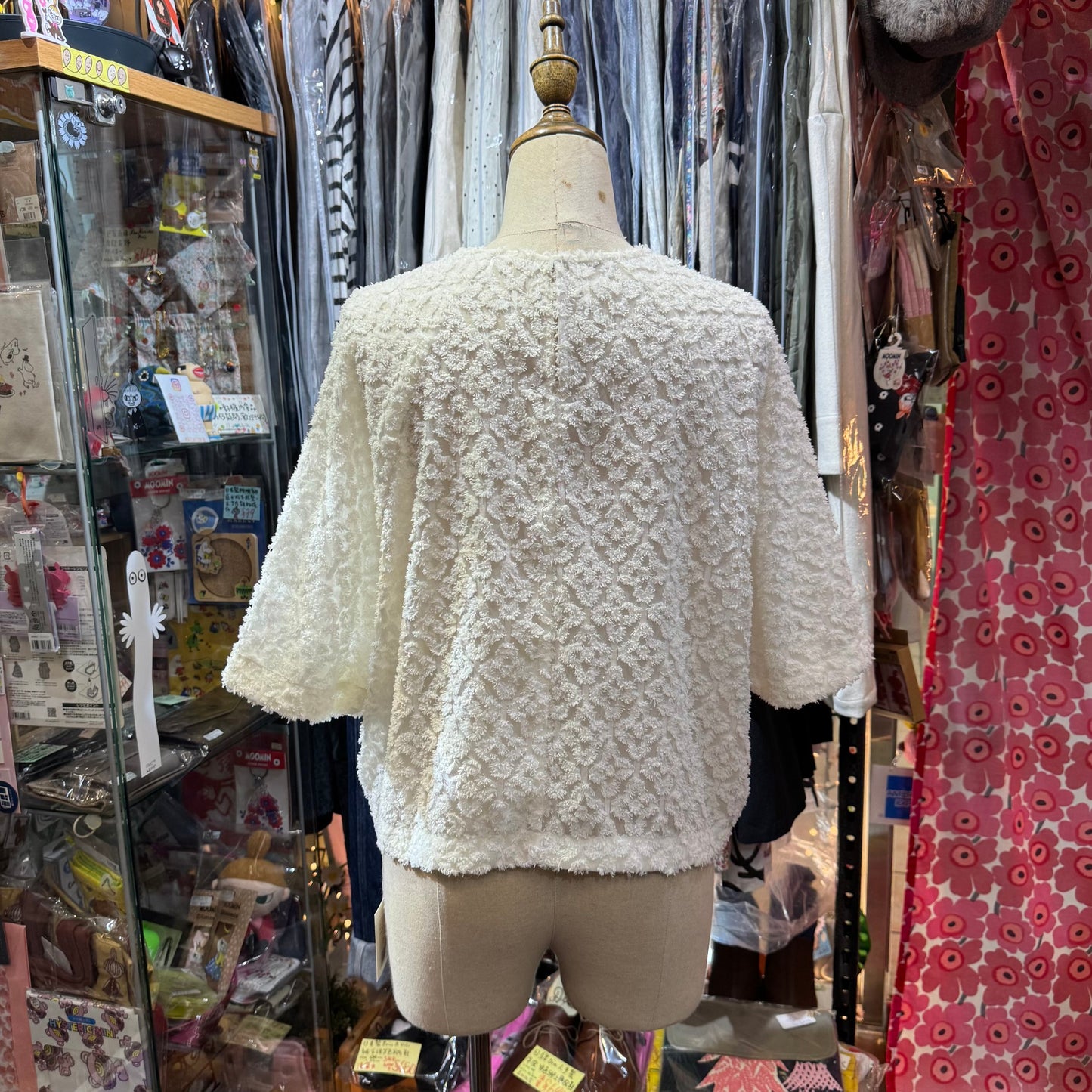 Sale- Chignon White Floral Top