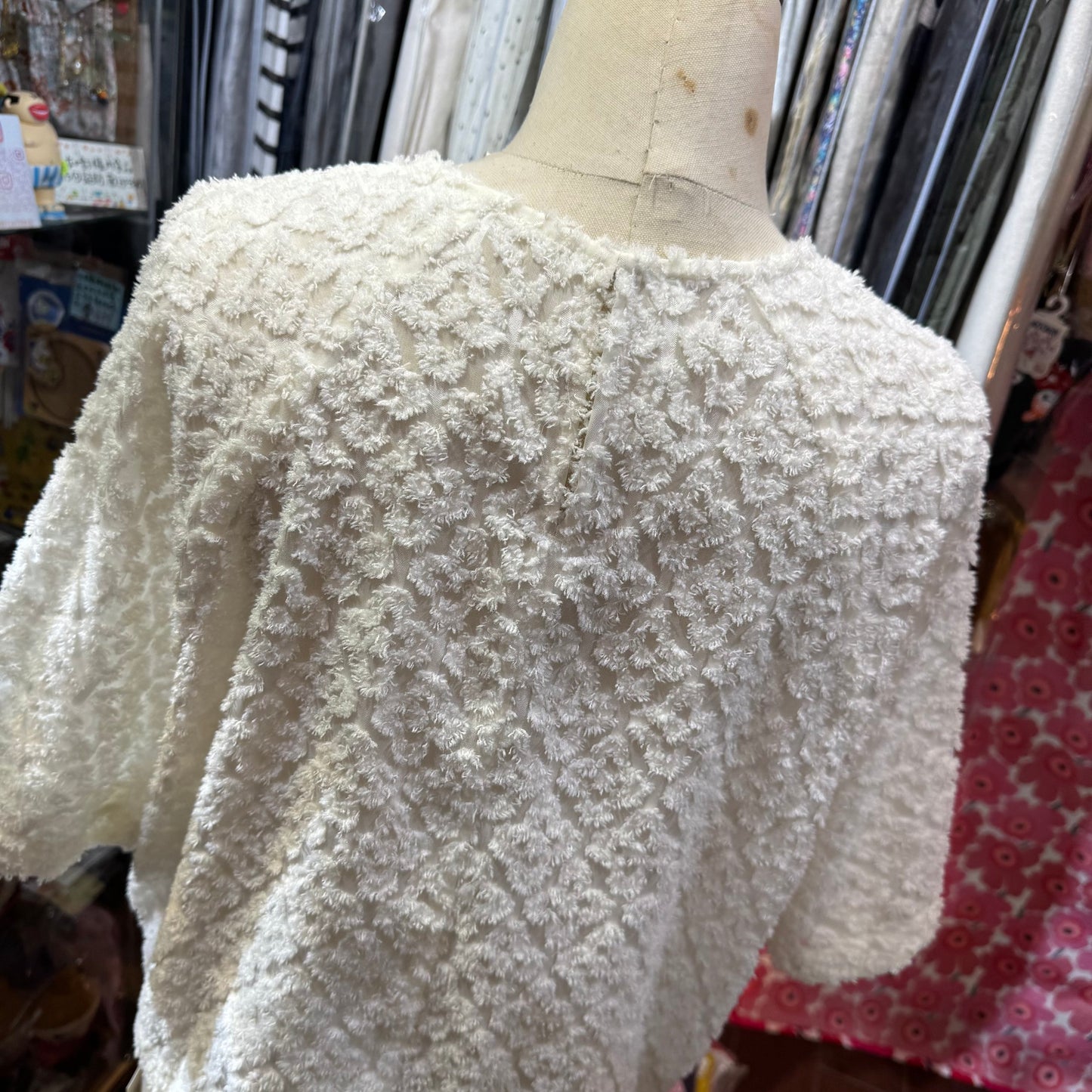 Sale- Chignon White Floral Top