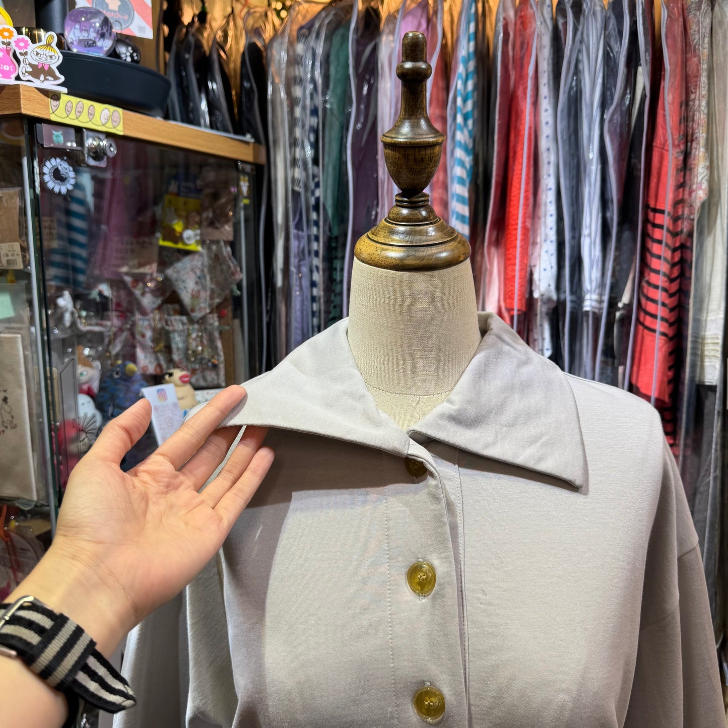Sale- La Marine Francaise Grey Top, made in Japan
